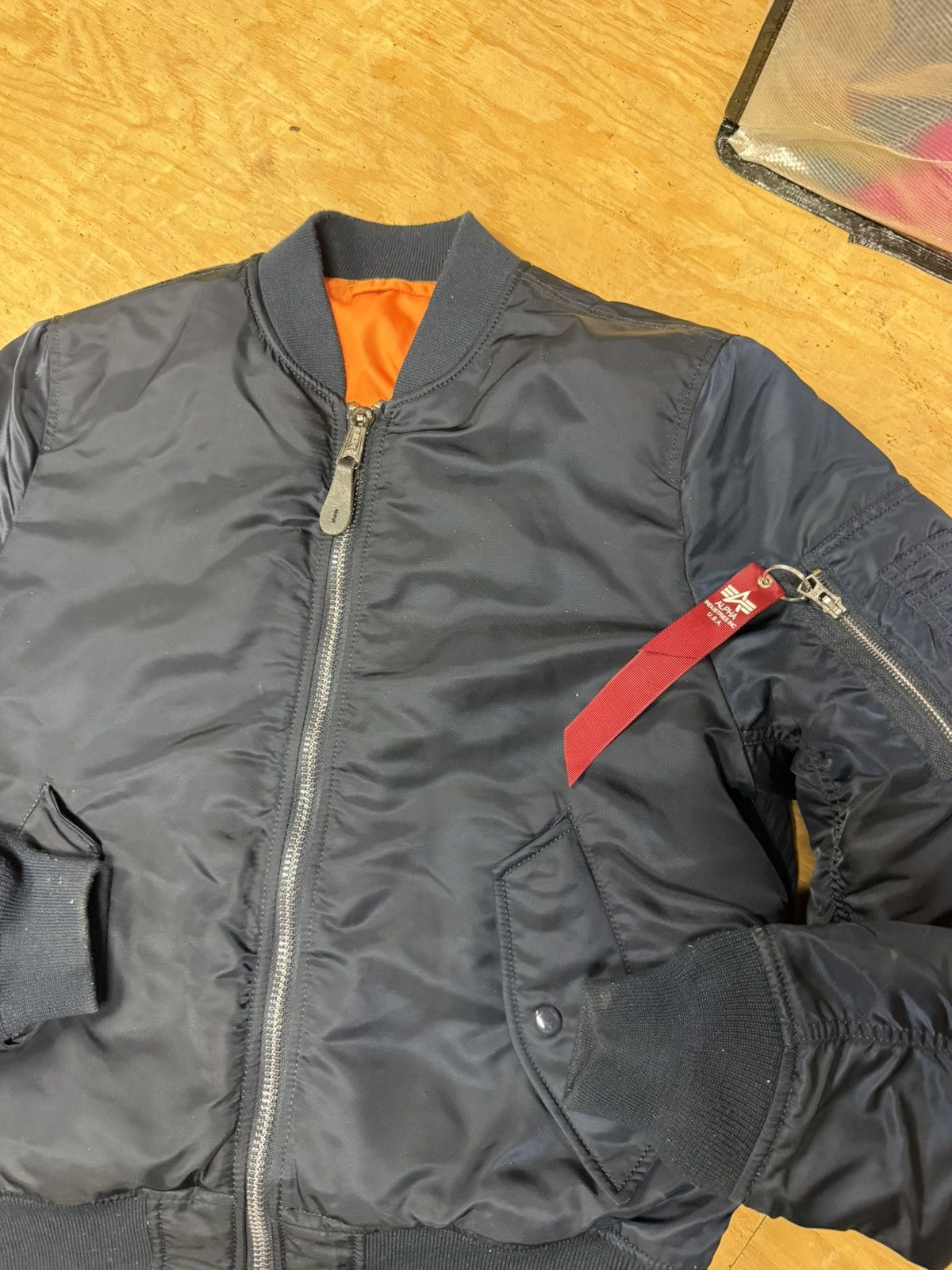 Alpha Industries Flight bomber jacket Size US M / EU 48-50 / 2 - 2 Thumbnail