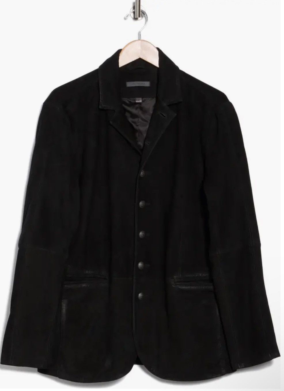 John Varvatos Suede Multibutton Jacket Size EU 50 USA 40 Size US M / EU 48-50 / 2 - 2 Thumbnail