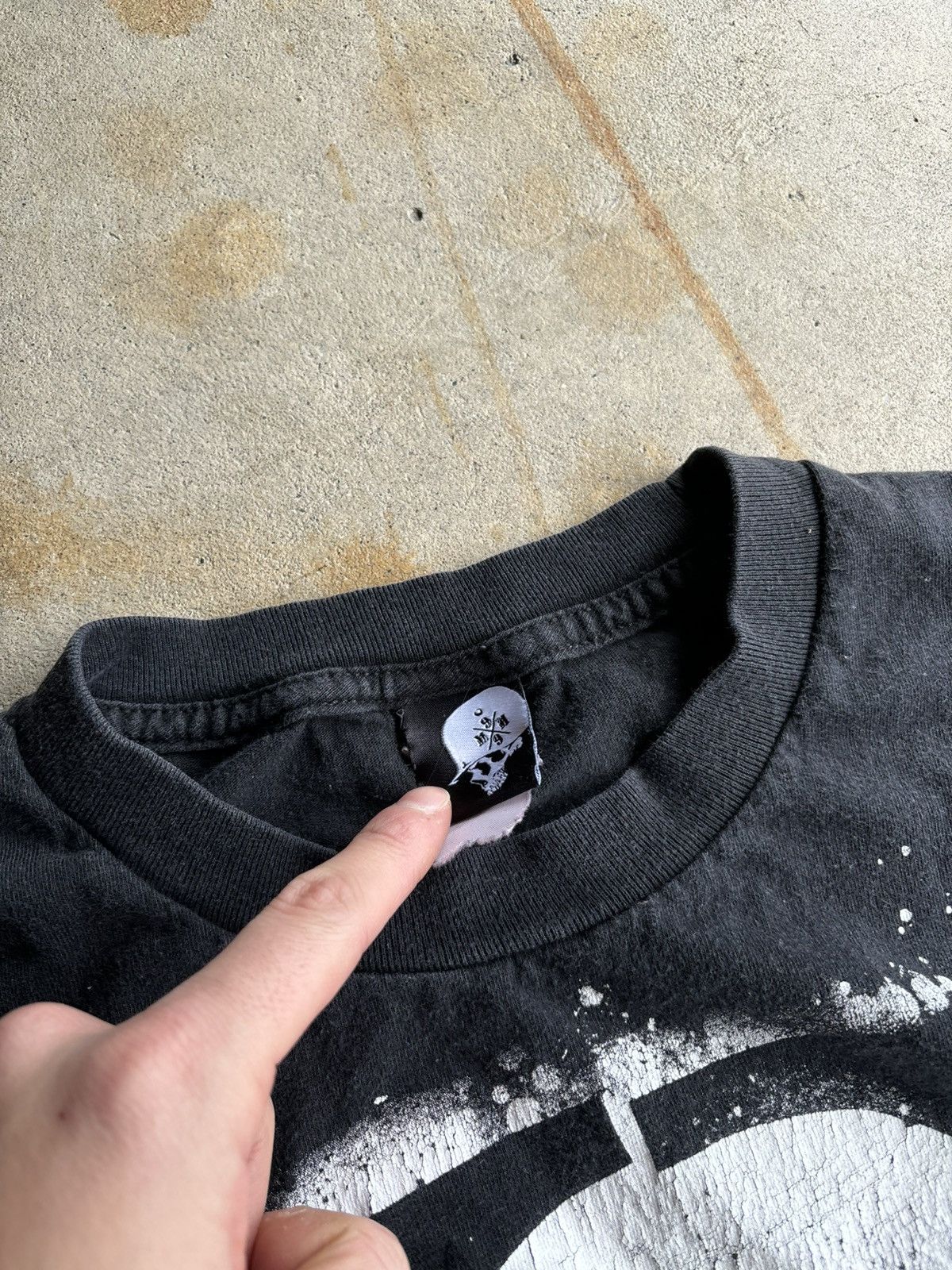 Metal Mulisha × Vintage Crazy Early 2000s Metal Mulisha Classic Logo Boxy Faded Tee Size US L / EU 52-54 / 3 - 4 Thumbnail