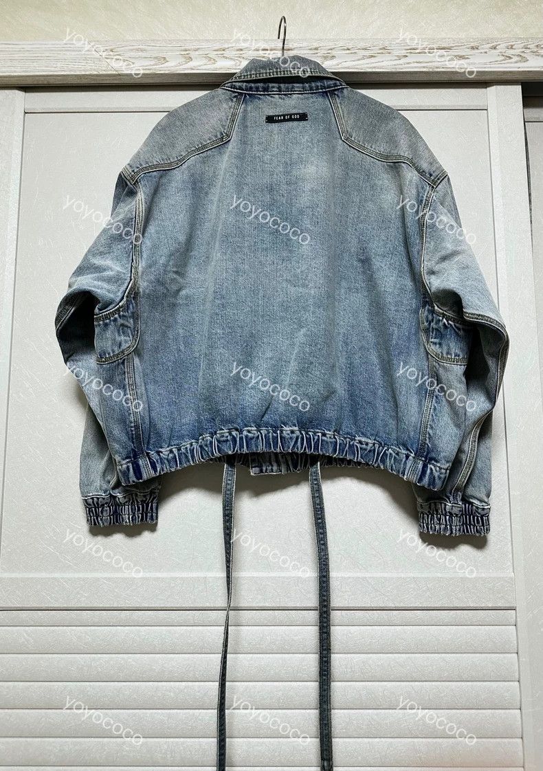 Fear of God Fear of God Season 6 streamer denim jacket Size US M / EU 48-50 / 2 - 2 Thumbnail