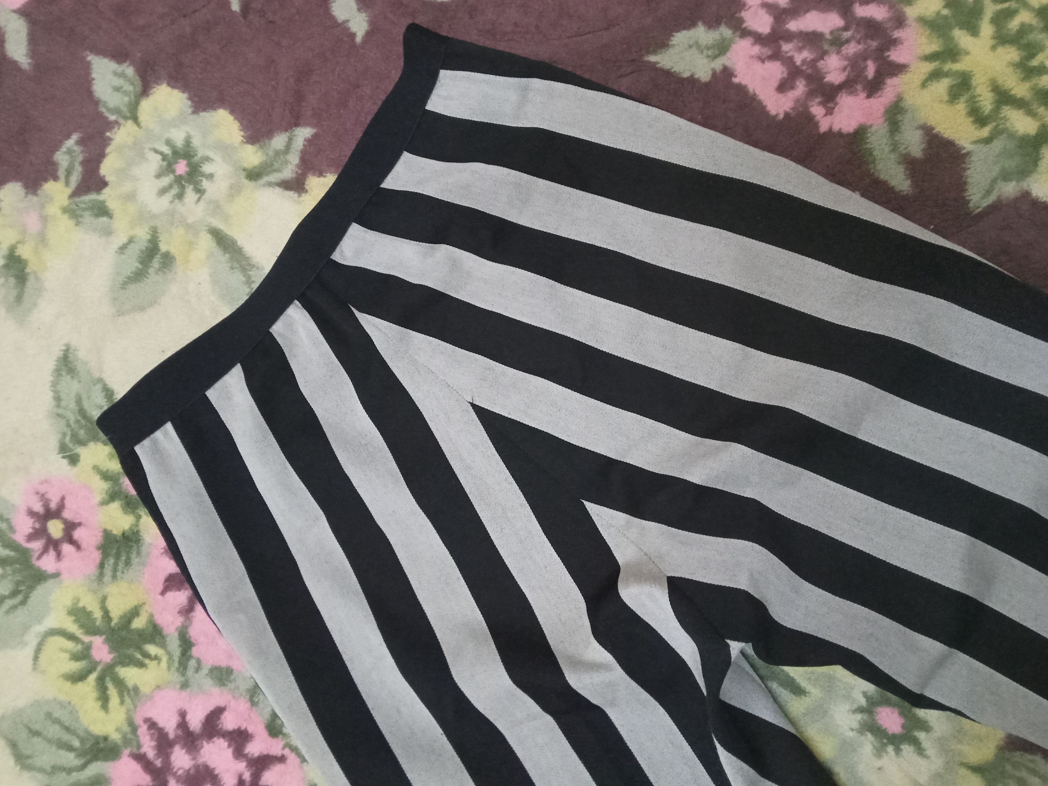 Designer × Limi Feu × Yohji Yamamoto Limi Feu Yohji Yamamoto Prisoner Stripes Pants Size 28" / US 6 / IT 42 - 6 Thumbnail
