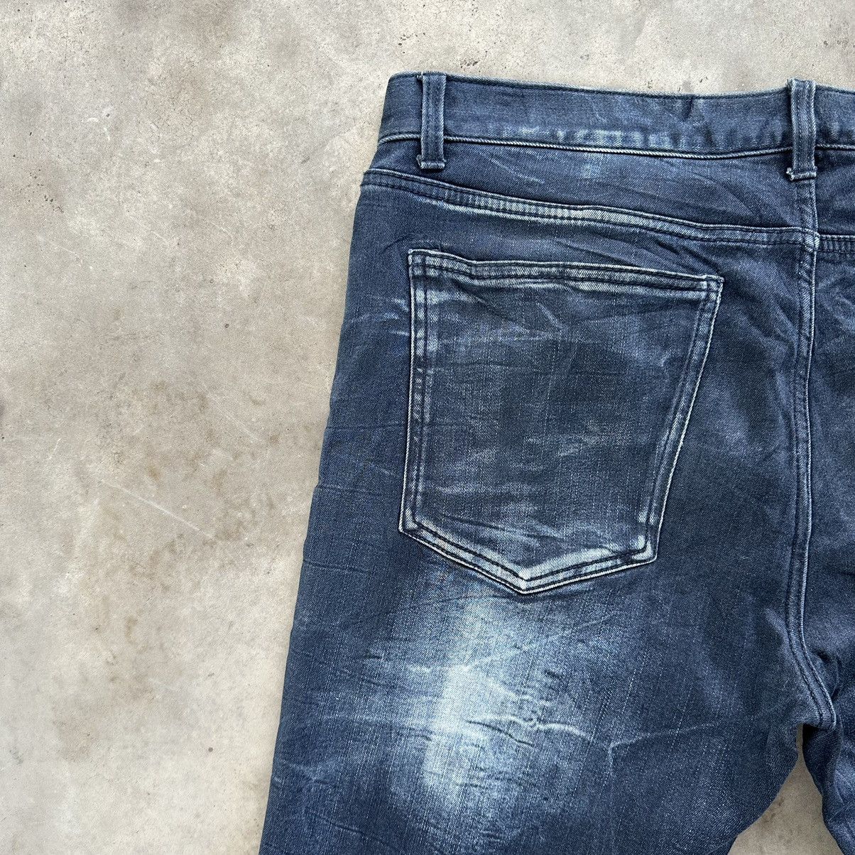 Japanese Brand Vintage Japanese Faded Distressed Denim Jean Pant W40 Size US 40 / EU 56 - 15 Thumbnail