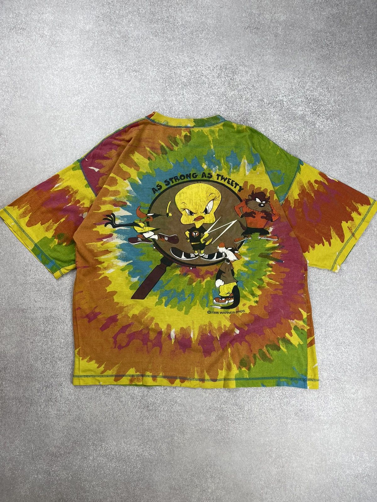 Warner Bros Vintage 1996 Looney Tunes Warner Bros Graphic Tee Size US M / EU 48-50 / 2 - 10 Thumbnail