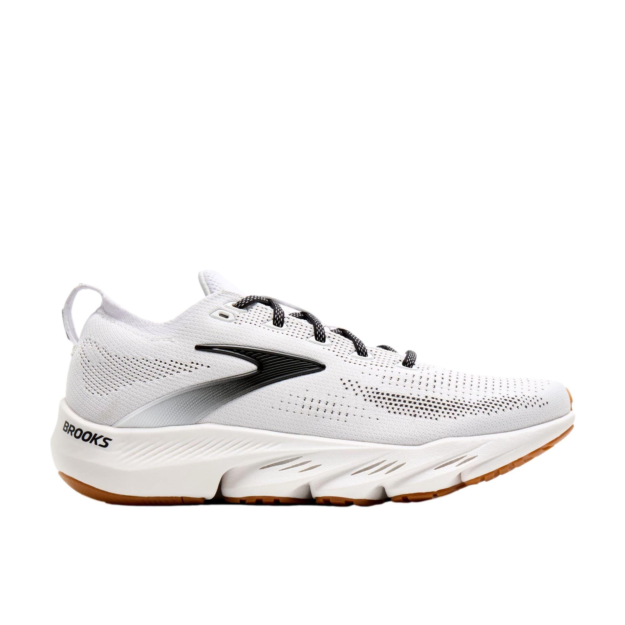 Brooks Glycerin Flex White / Black / Gum 110478 1D 187 Size US 12 / EU 45 - 1 Thumbnail