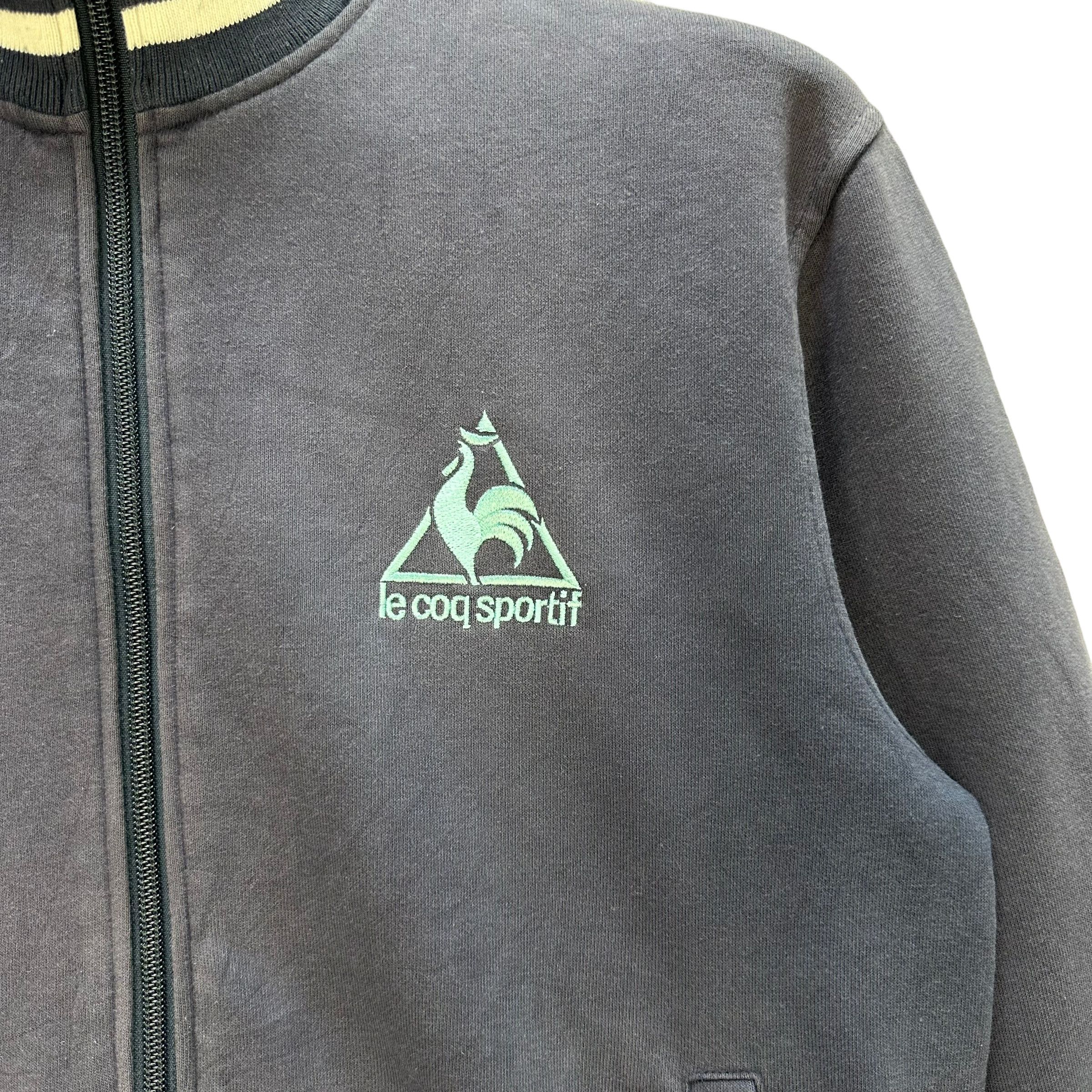 Le Coq Sportif Le Coq Sportif Embroidery Small Logo Zipper Sweater #A1-0007 Size US M / EU 48-50 / 2 - 3 Thumbnail