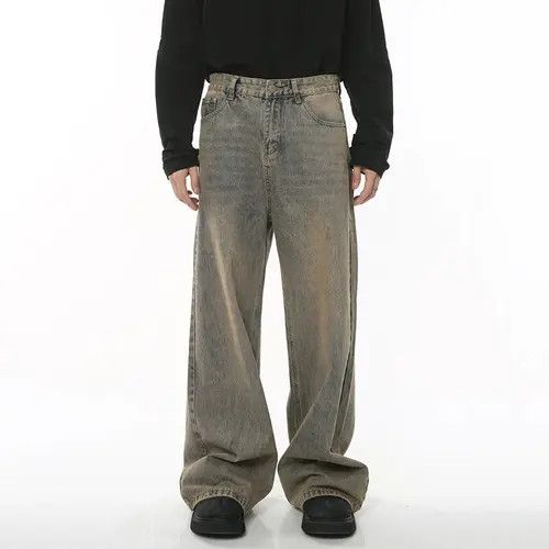 Jean × Vintage Worn Out Baggy Denim Size US 32 / EU 48 - 2 Thumbnail