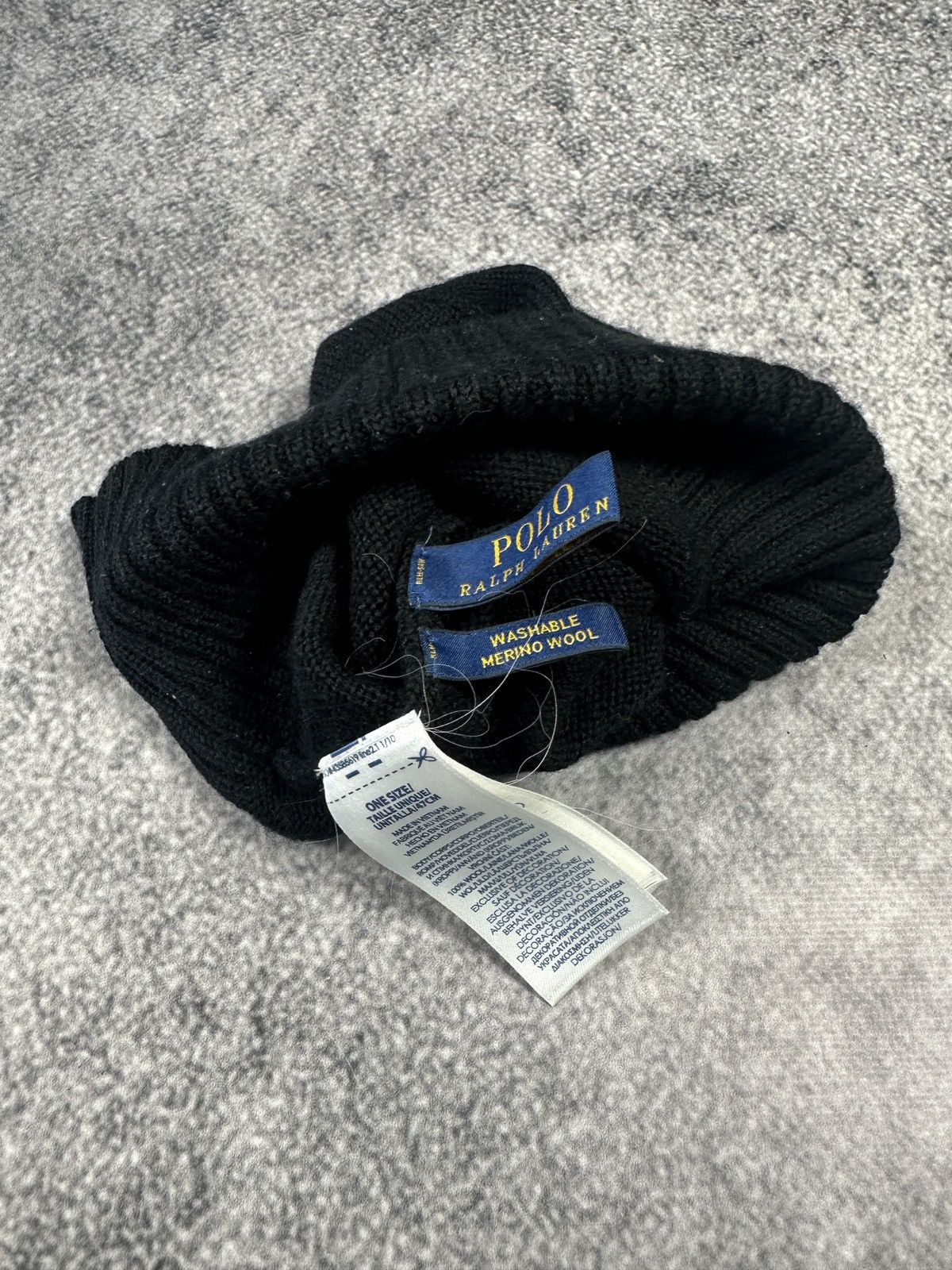 Polo Ralph Lauren Casual Polo Ralph Lauren wool Hat Streetwear USA 90s logo Size ONE SIZE - 2 Thumbnail