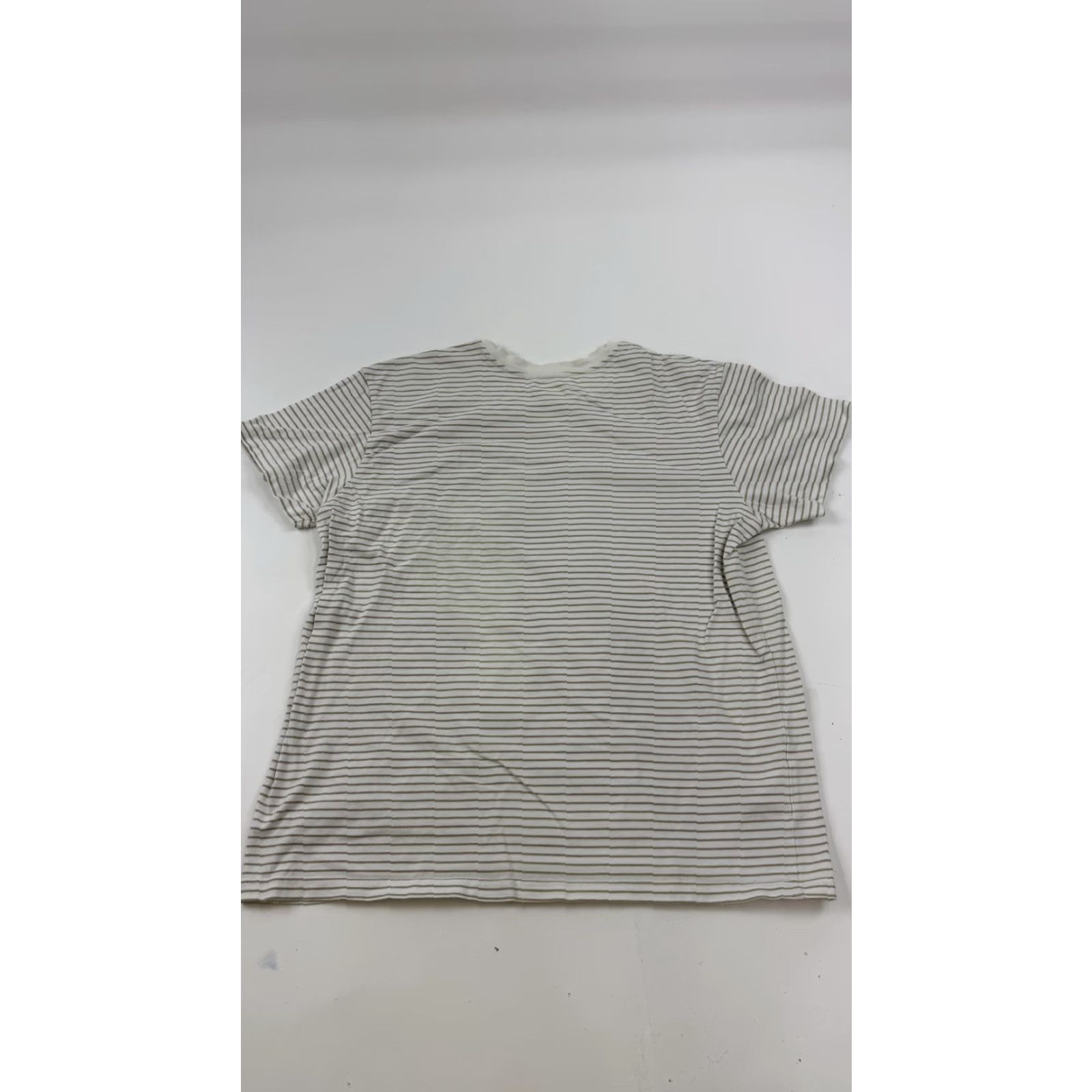 Katin Katin Shirt Mens Medium White Stripe Pocket Tee Crewneck 100% Cotton Size US M / EU 48-50 / 2 - 5 Thumbnail