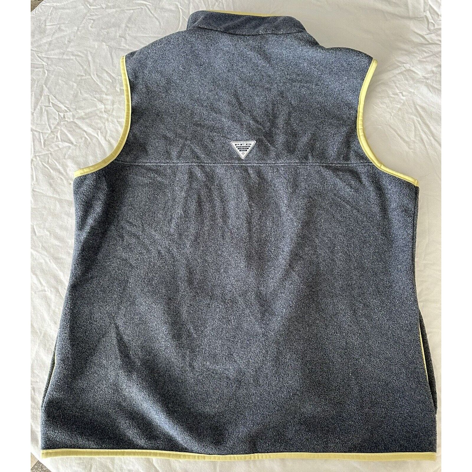 Columbia Columbia Sports Co PFG, Fleece Vest Jacket Grey/Yellow Large Size US L / EU 52-54 / 3 - 15 Thumbnail