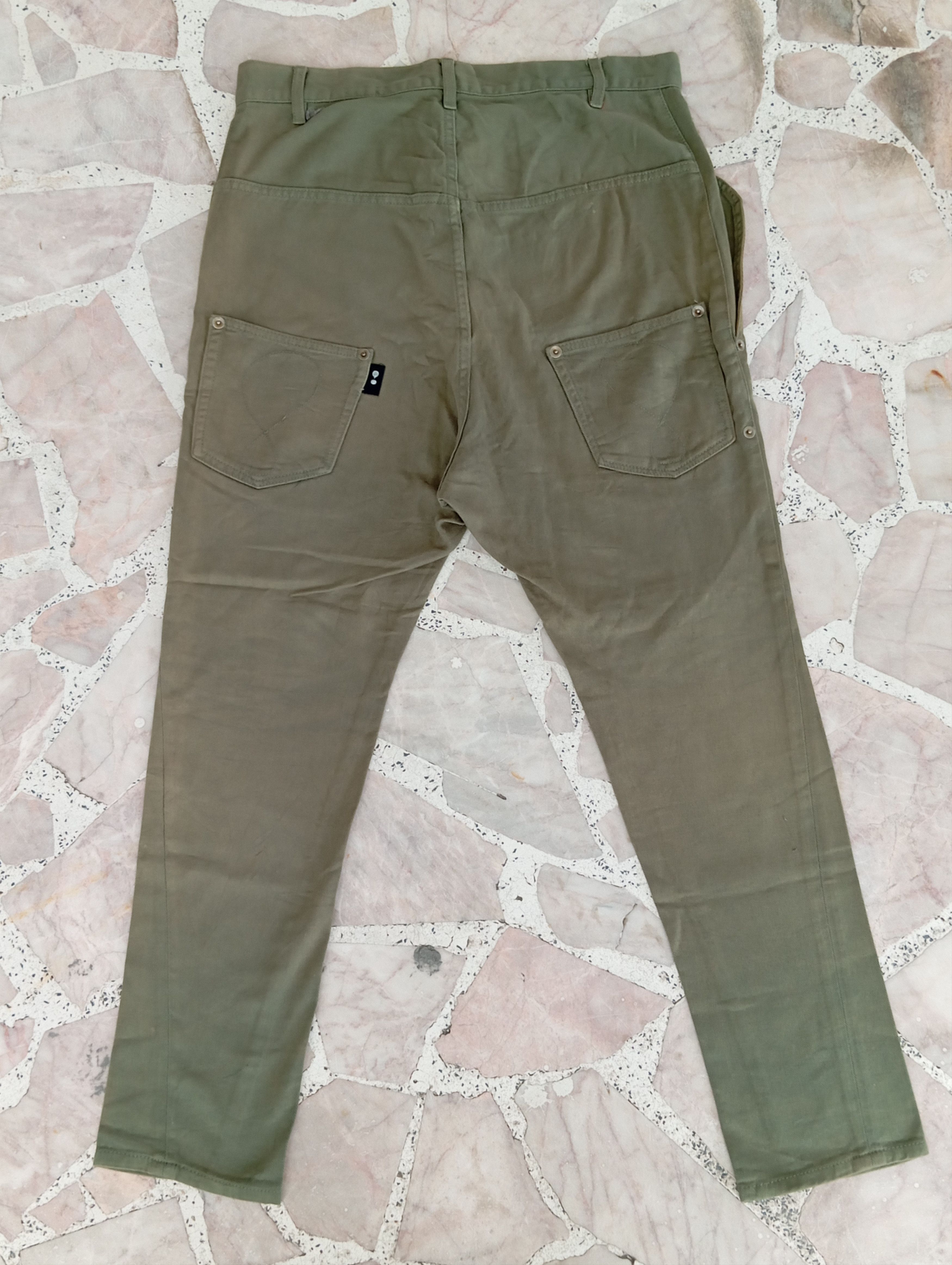 Issey Miyake × Japanese Brand Jevous Enprie Olive Pants Size US 34 / EU 50 - 10 Thumbnail