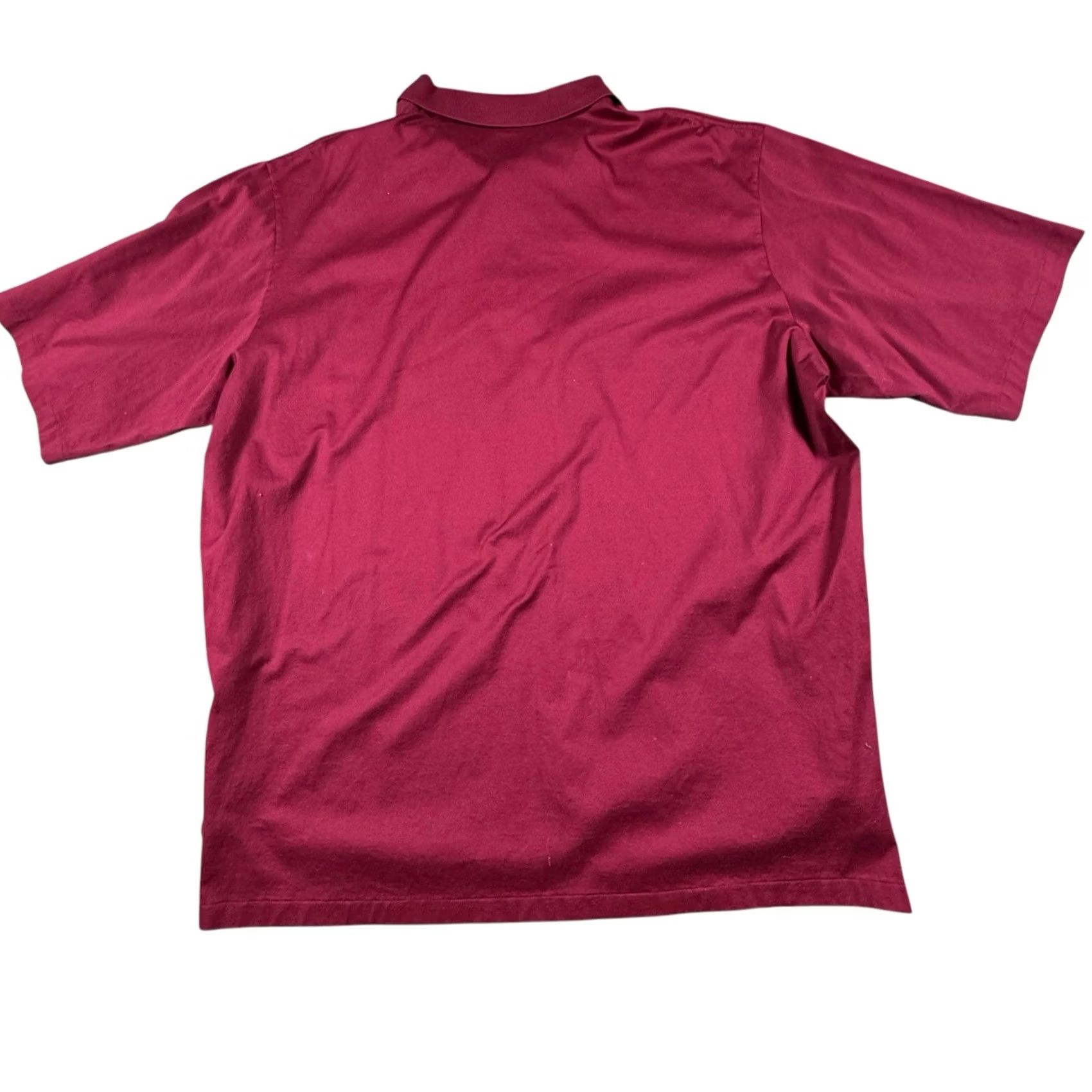 Ralph Lauren VINTAGE Ralph Lauren Polo Golf Shirt Mens XXL Crest Pima Cotton Stretch Preppy Red Size US XXL / EU 58 / 5 - 6 Thumbnail