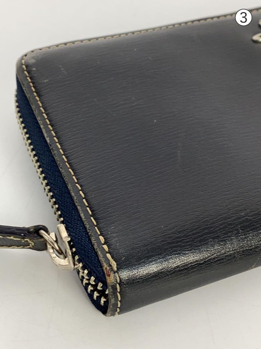 Vivienne Westwood Vivienne Westwood Plain Lthr Long Wallet Black Size ONE SIZE - 9 Thumbnail