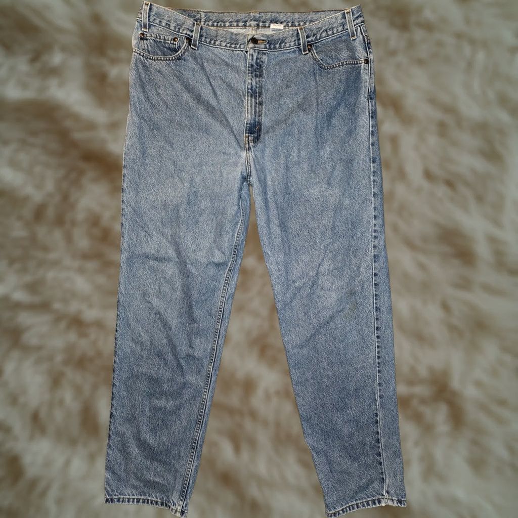 Levi's VINTAGE Levi's 540 Relaxed Straight Jeans Mens 42x34 Brown Tab 90's Grunge 80s 90s Easy Care Pockets Denim Mexico Regular Men Size US 42 / EU 58 - 1 Thumbnail