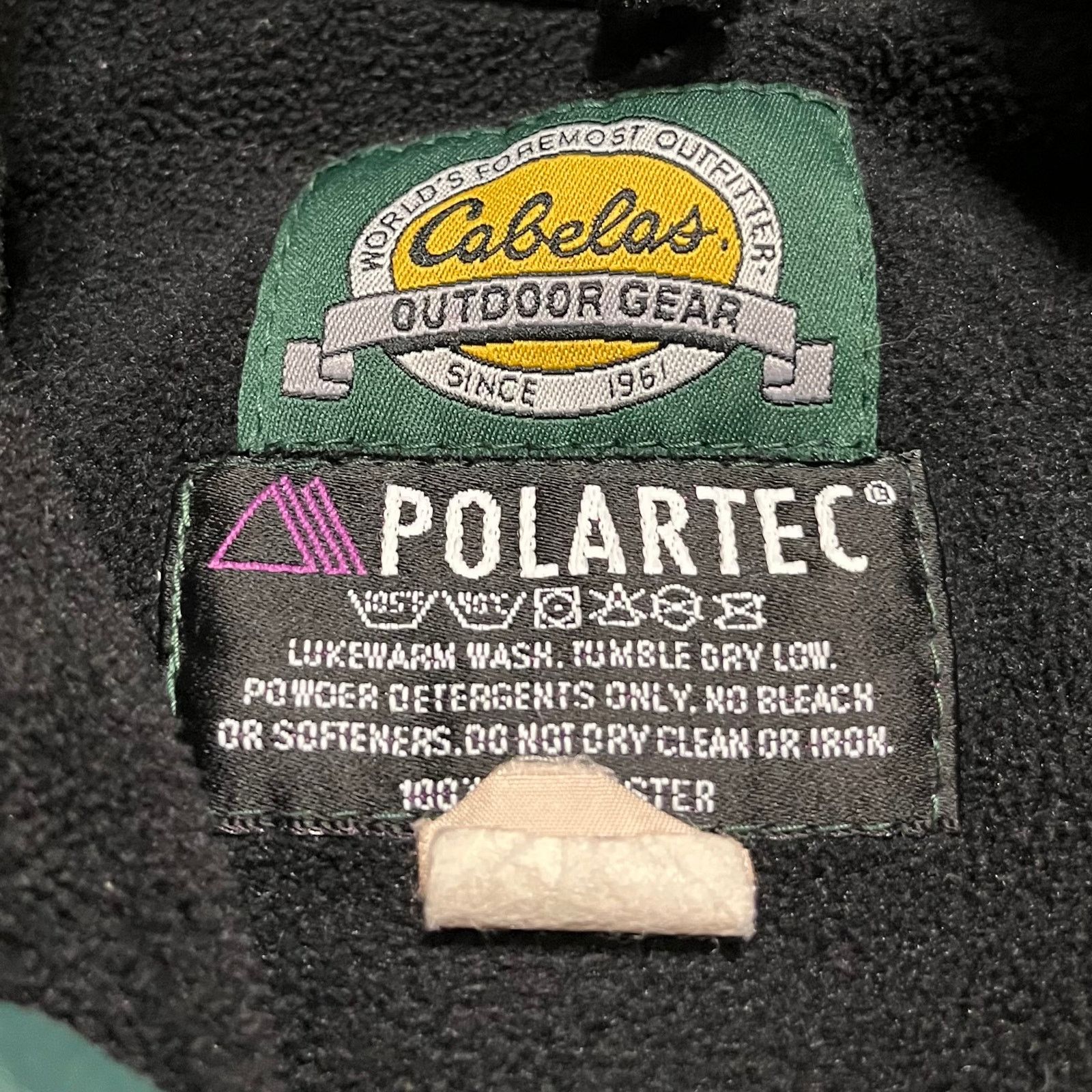 Cabelas Vintage Cabelas Lined Dark Green Puffer Jacket Medium Size US M / EU 48-50 / 2 - 3 Thumbnail