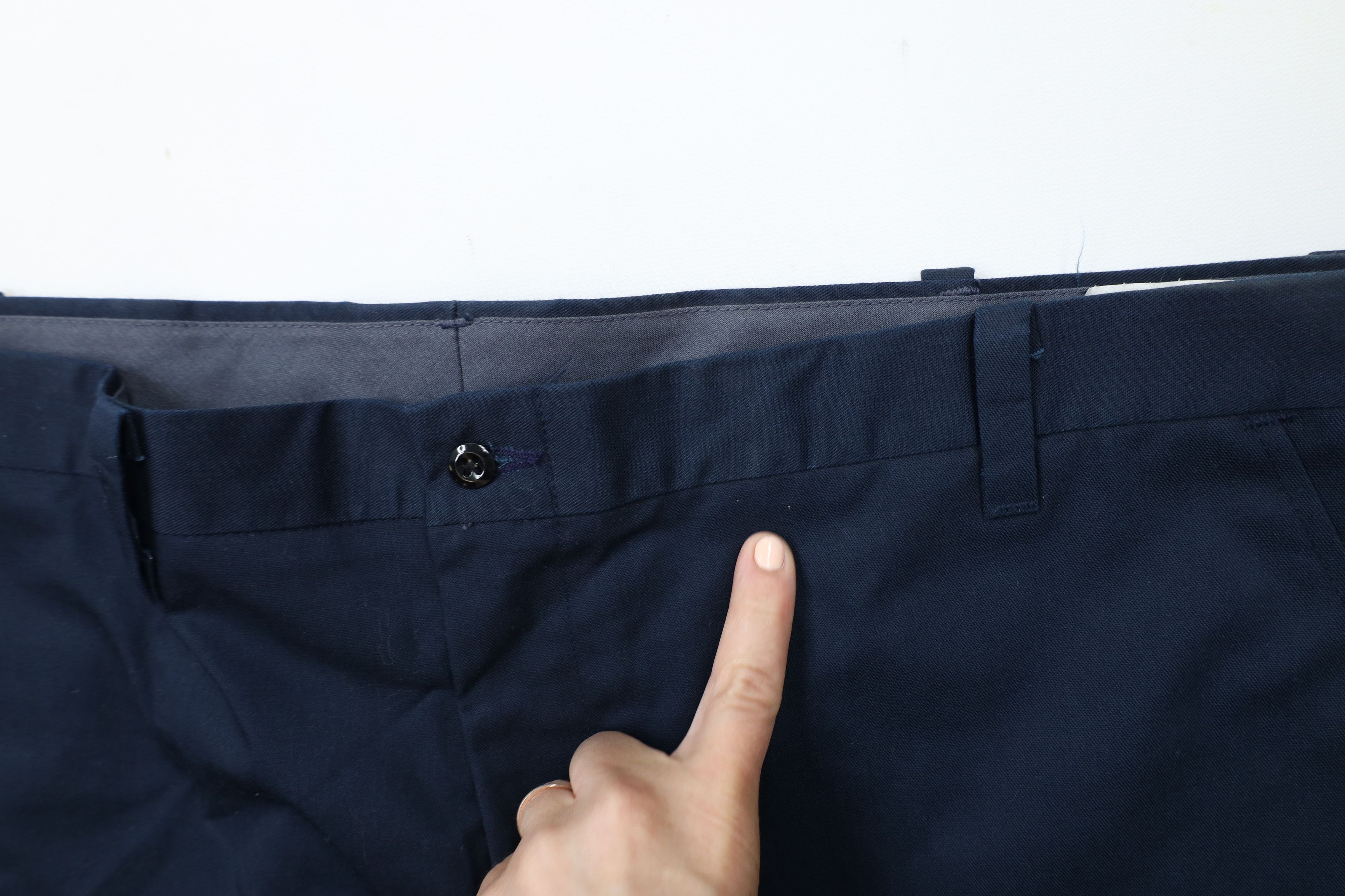 Vintage Vintage 90s Streetwear Wide Leg Chino Pants Blue USA Size US 42 / EU 58 - 8 Thumbnail