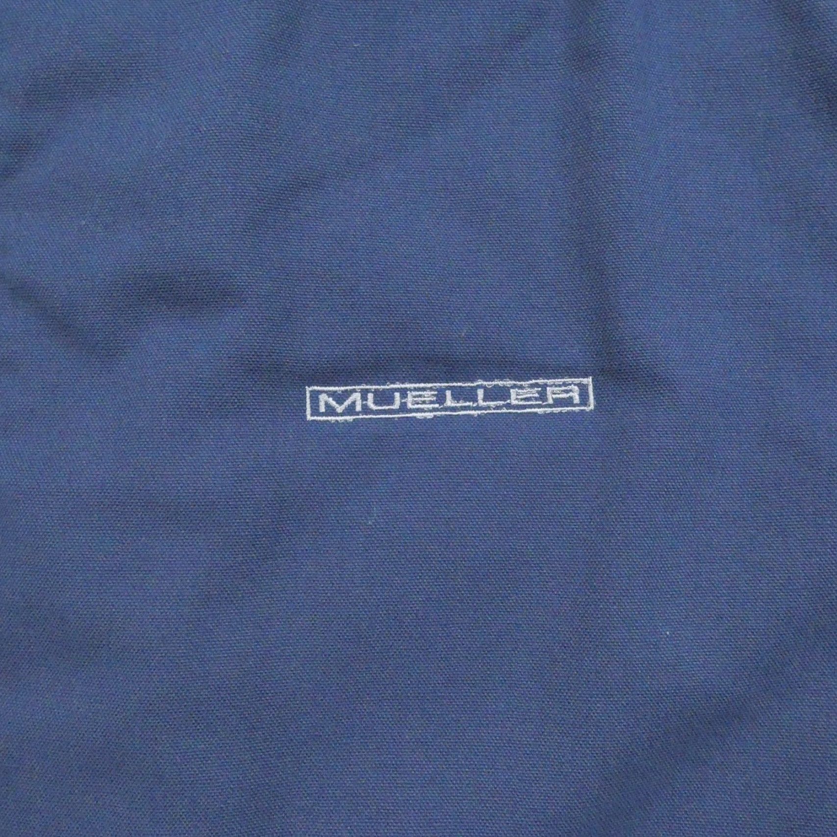 Vintage VINTAGE Nemesis Jacket Mens XL Blue Varsity 90s Quilt Lined Fire Hydrants Snap Cotton Size US XL / EU 56 / 4 - 2 Thumbnail