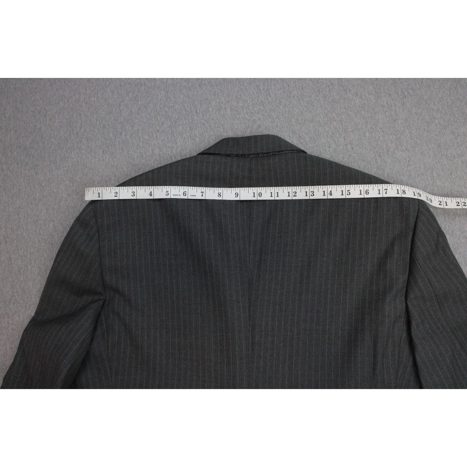 Brooks Brothers Brooks Brothers BlazerMen 40R/34 GrayStripedWool1818 Madison Size 40R - 10 Thumbnail