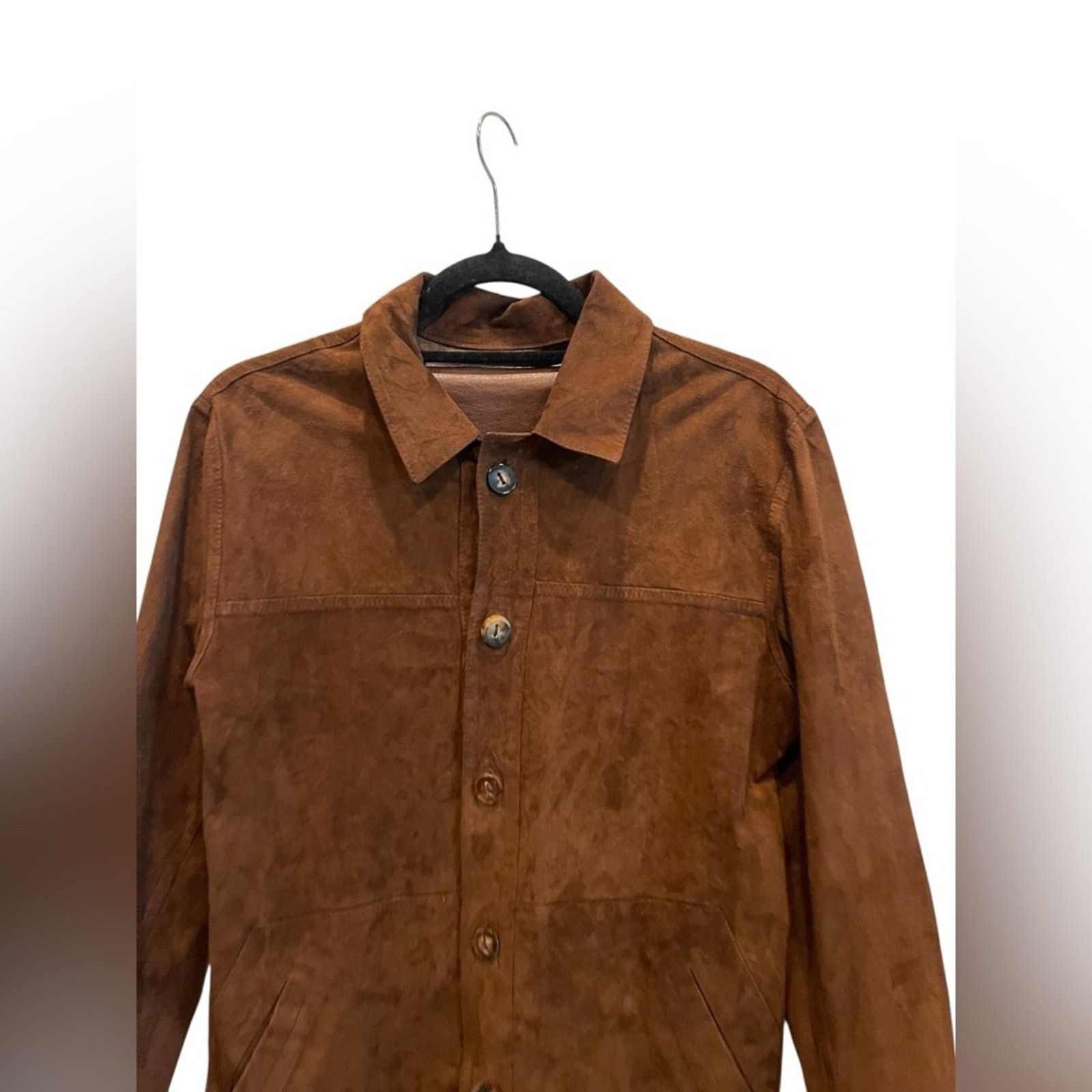 Other Laffon Argentina M Brown Leather Suede reversible Jackets Size US M / EU 48-50 / 2 - 6 Thumbnail