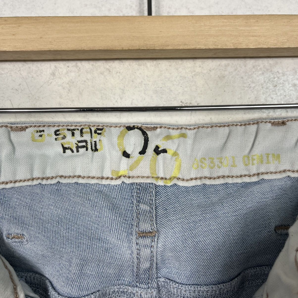 G-Star Vintage G Star Raw 96 Bikers Denim Jeans Size 28" / US 6 / IT 42 - 13 Thumbnail