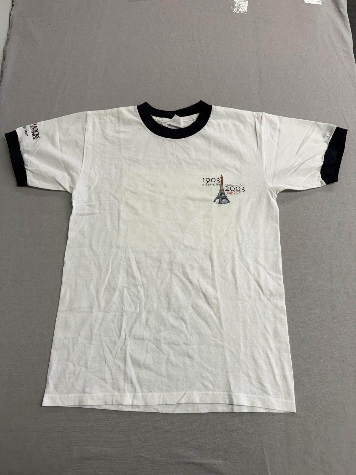 Anvil Vintage Tour De France Lance Armstrong T-shirt 2003 Postal S Size US S / EU 44-46 / 1 - 2 Thumbnail