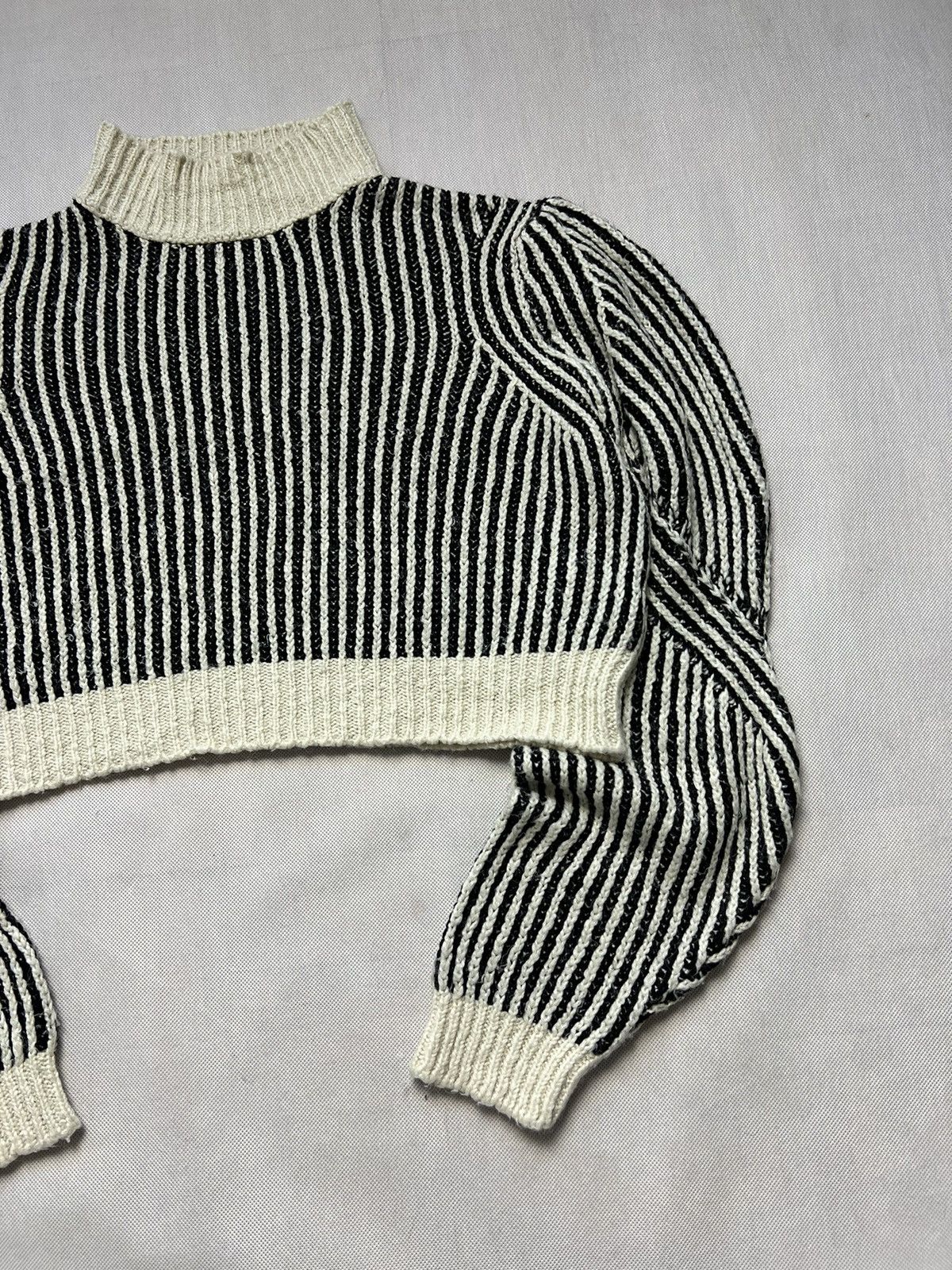 Vintage Oversize Sweater Avant Garde y2k boxy fit Size XS / US 0-2 / IT 36-38 - 2 Thumbnail