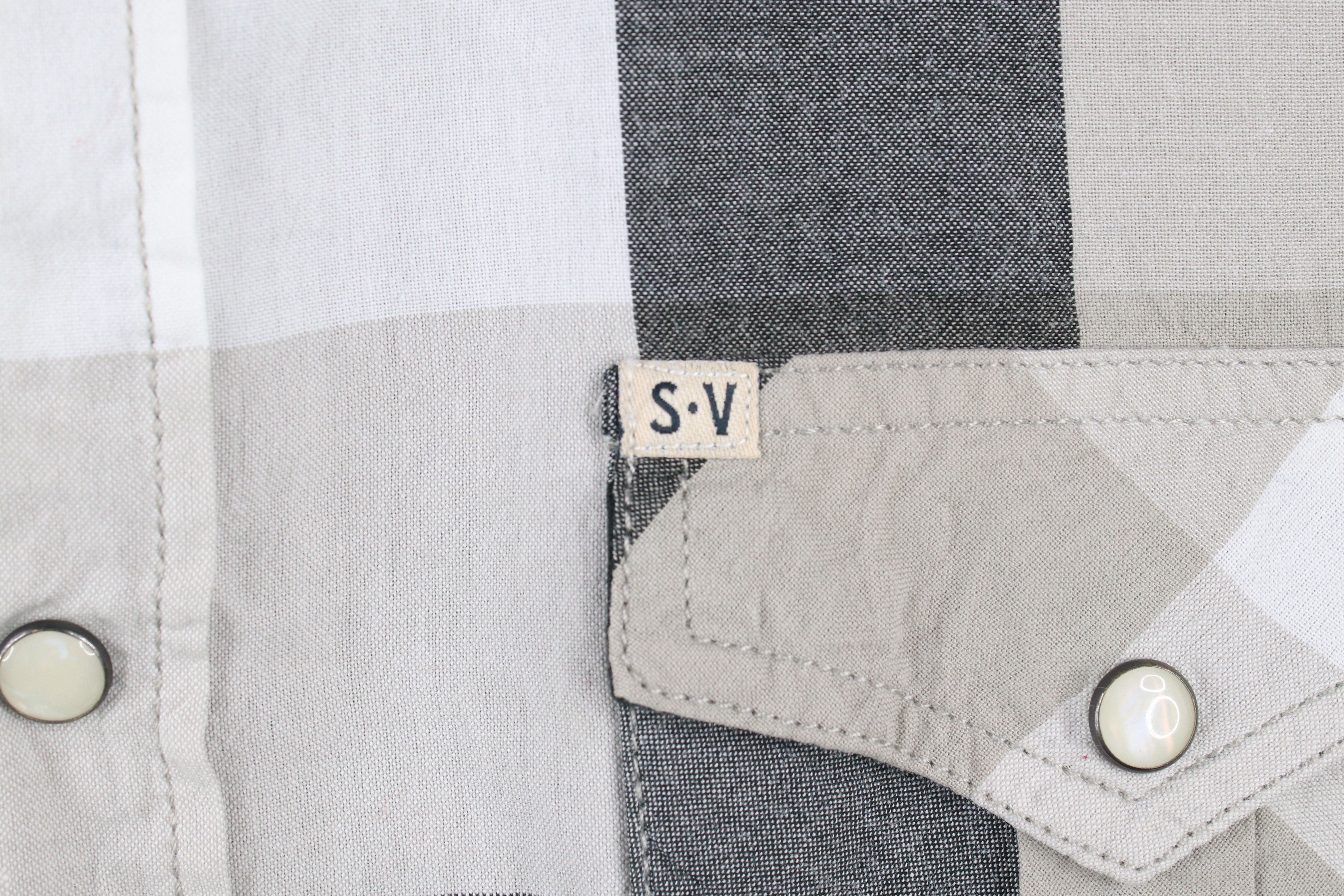 Salt Valley × Vintage Vintage Salt Valley Western Cowboy Snap Button Shirt Plaid Size US M / EU 48-50 / 2 - 4 Thumbnail