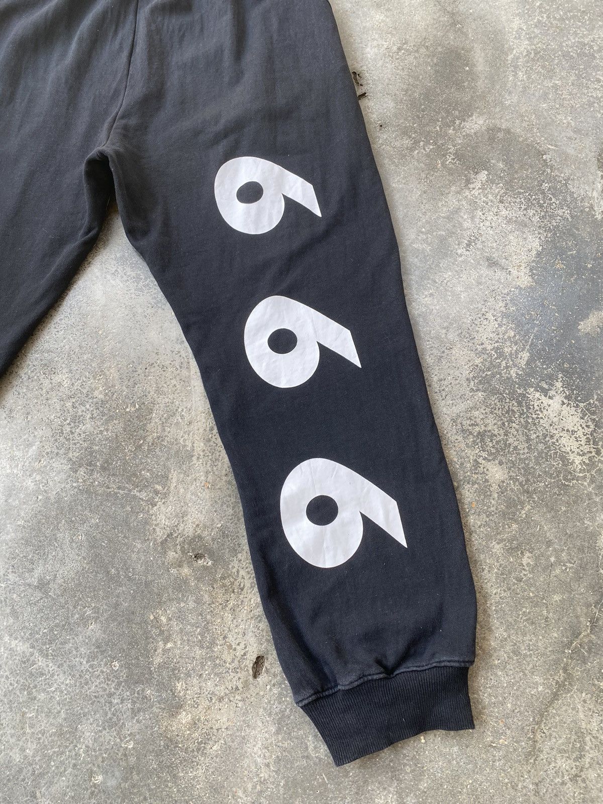 Vintage Vintage Team Satan 666 Flame Jogger Pants Size US 32 / EU 48 - 7 Thumbnail
