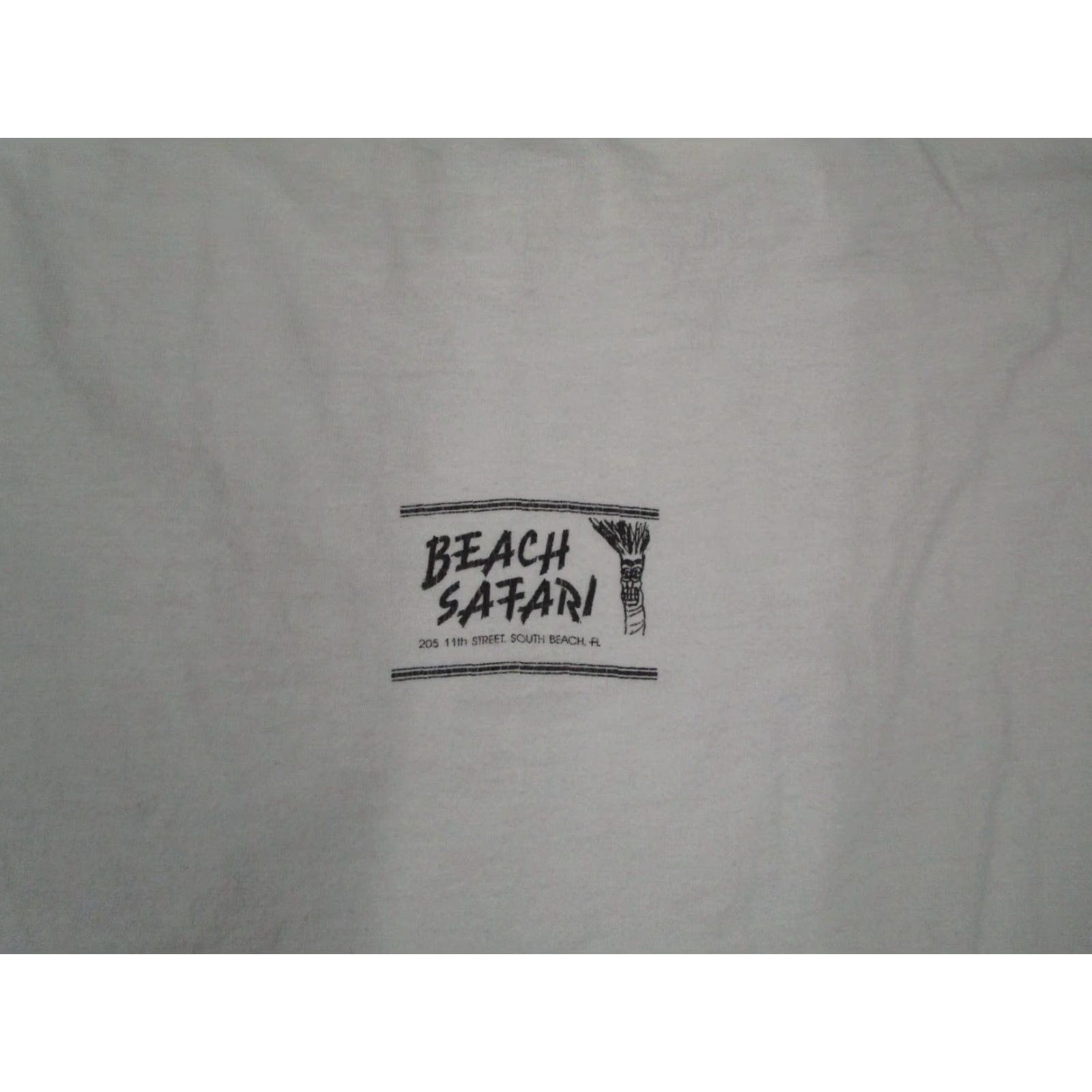 Vintage VINTAGE TSF Sportswear T-Shirt Men Medium White 90s Art Deco South Beach Mens Size US M / EU 48-50 / 2 - 5 Thumbnail