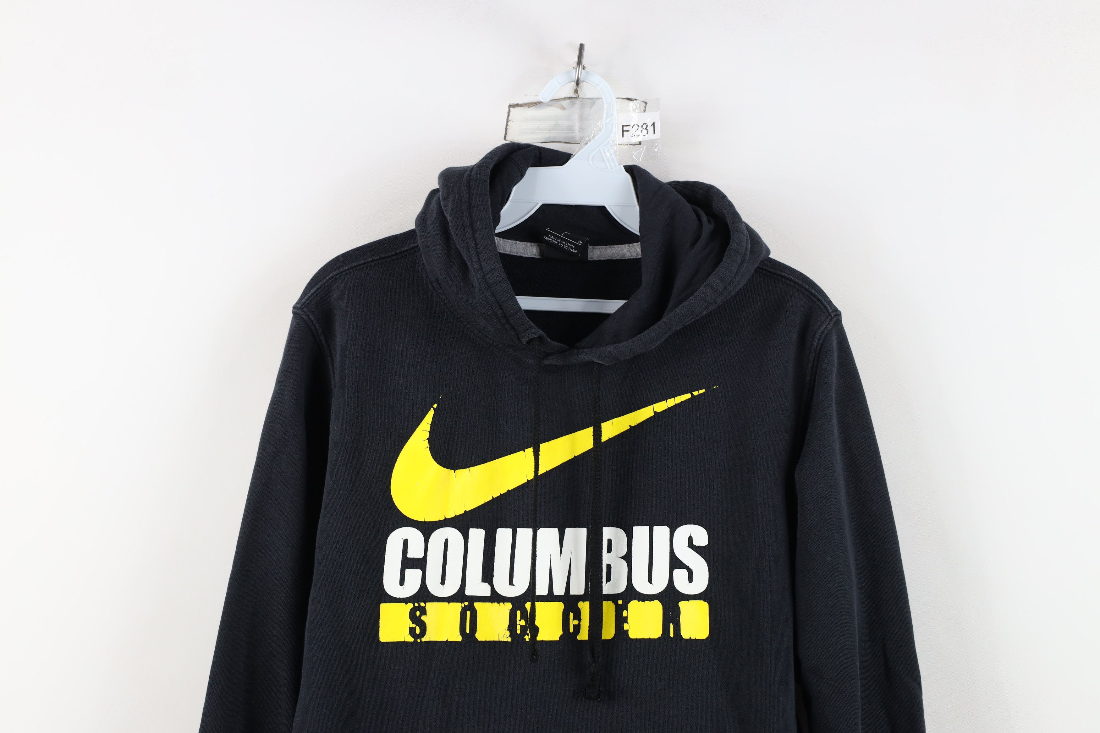 Nike Nike MLS Columbus Crew Soccer Big Swoosh Hoodie Sweatshirt Size US S / EU 44-46 / 1 - 2 Thumbnail