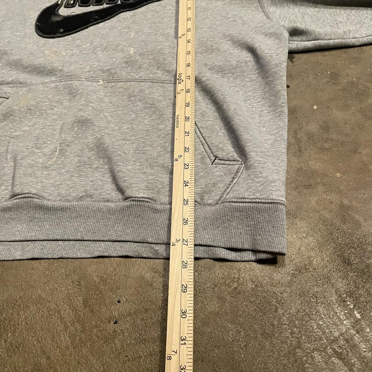 Nike 2000s Nike Gray Hoodie Cool Paint Splash On Front Size XL Size US XL / EU 56 / 4 - 8 Thumbnail