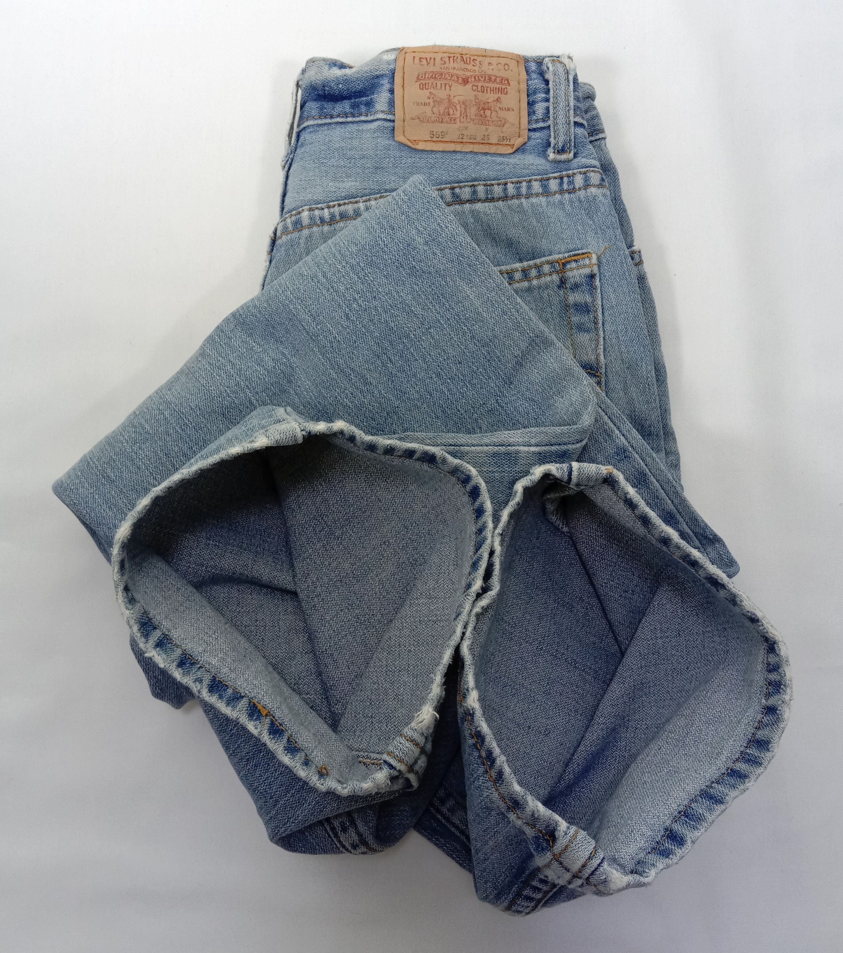 Levi's Vintage Levi's 569 Jeans Loose Straight Denim Size 25" / US 0 / IT 36 - 15 Thumbnail