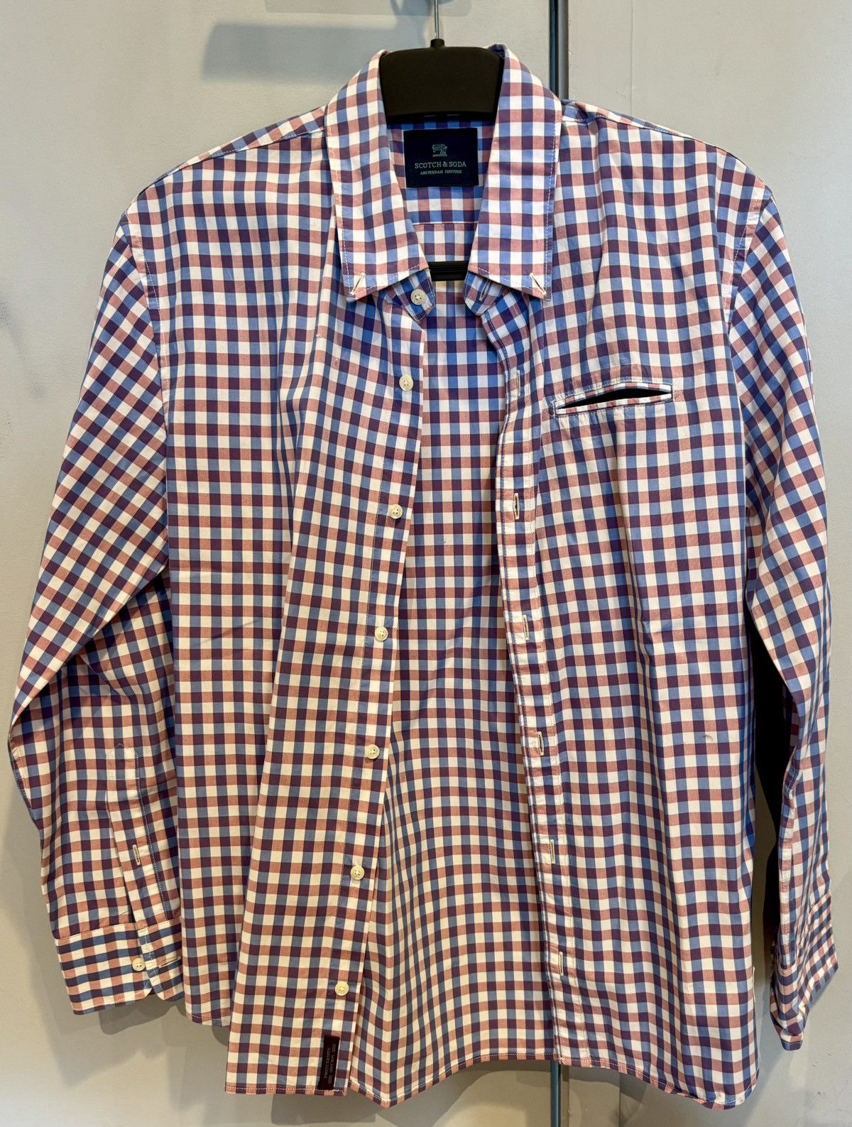 Scotch & Soda Scotch and Soda Checkered Shirt Size US S / EU 44-46 / 1 - 1 Thumbnail