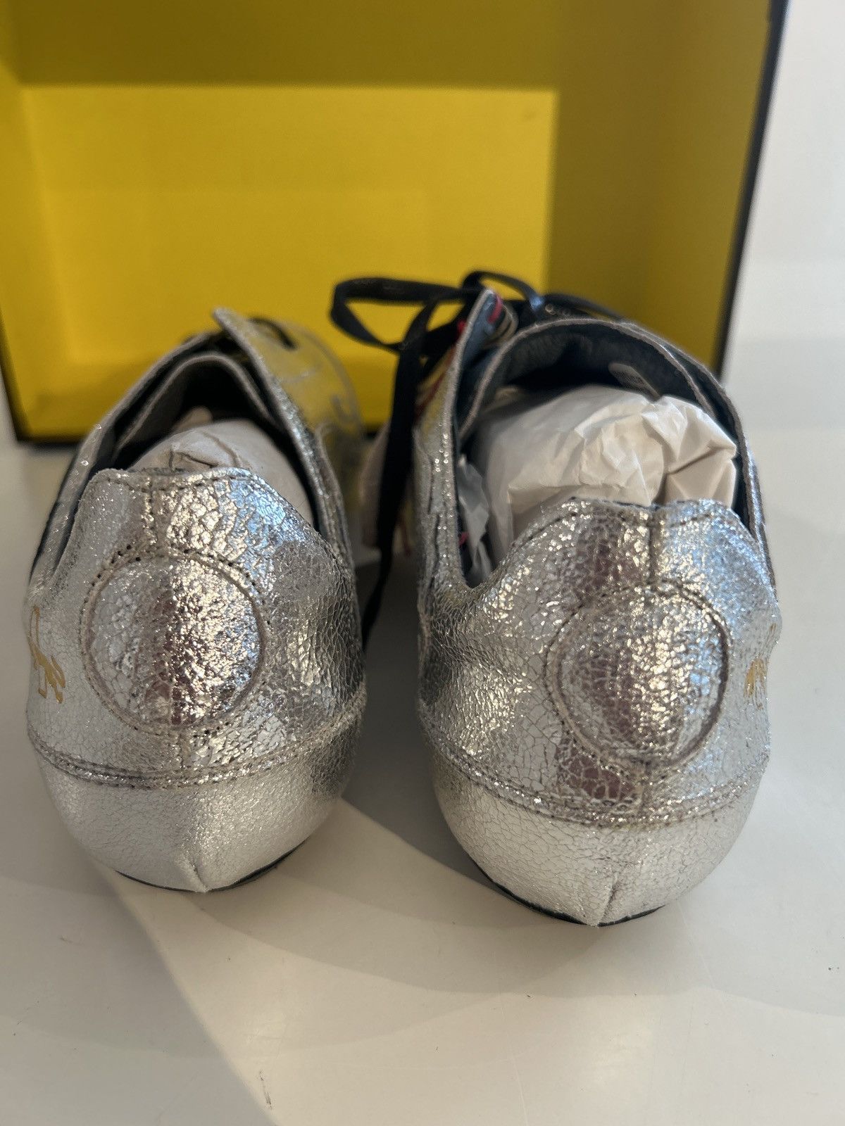Puma Puma x Van Slobbe | Sprint Logo | Silber CAT | NEW! Size US 7.5 / IT 37.5 - 9 Thumbnail