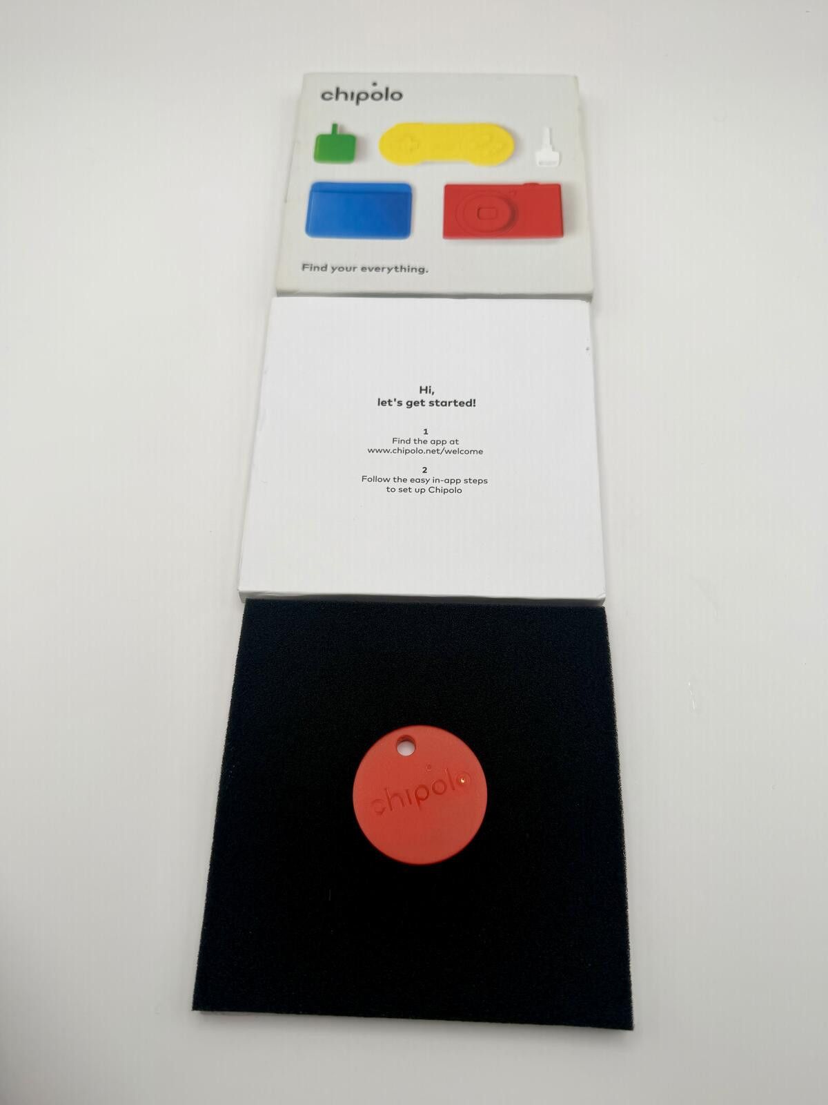 Other New Chipolo Classic Smart Key & Item Finder - Red Size ONE SIZE - 3 Thumbnail