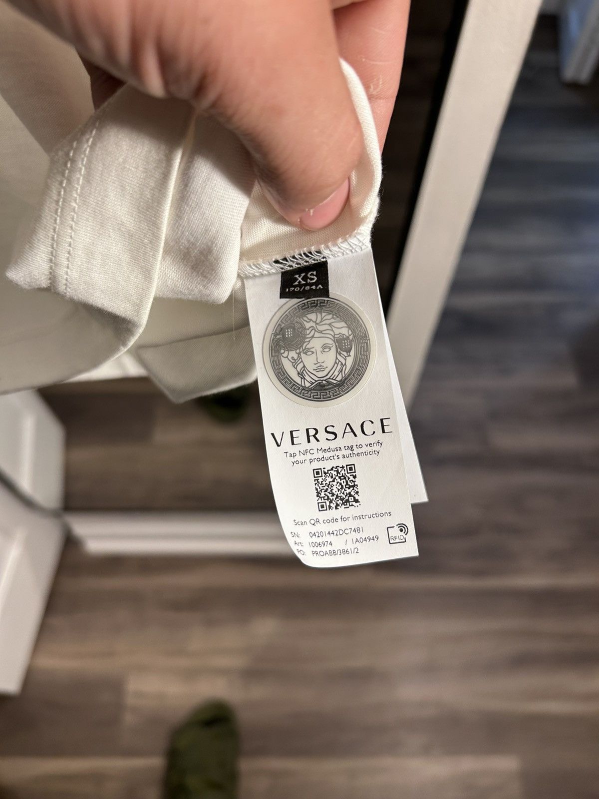 Versace VERSACE T-SHIRT Size US XS / EU 42 / 0 - 3 Thumbnail