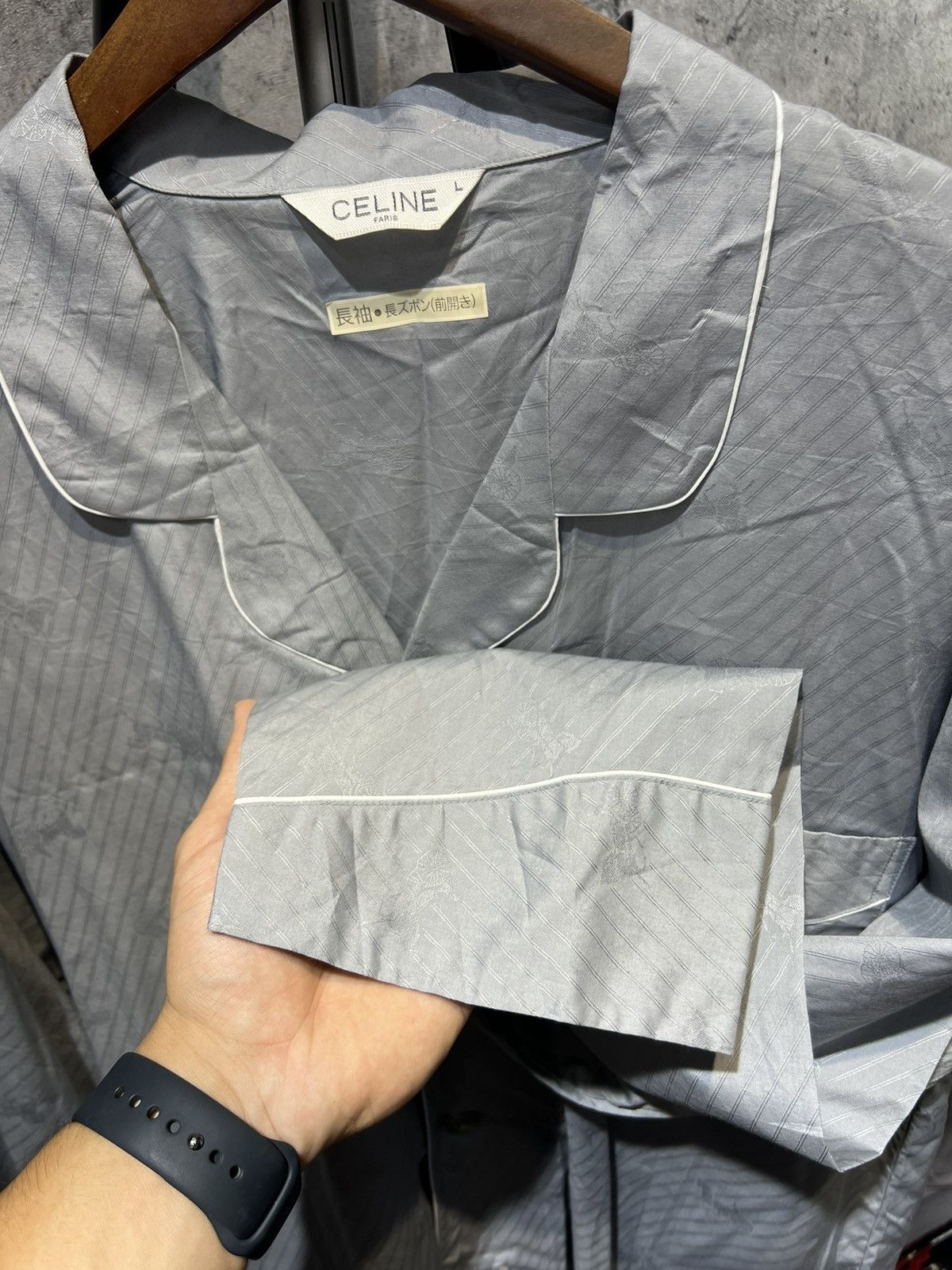 Celine CELINE VINTAGE RARE SHIRT BUTTON UP OLD MONEY Size US L / EU 52-54 / 3 - 4 Thumbnail