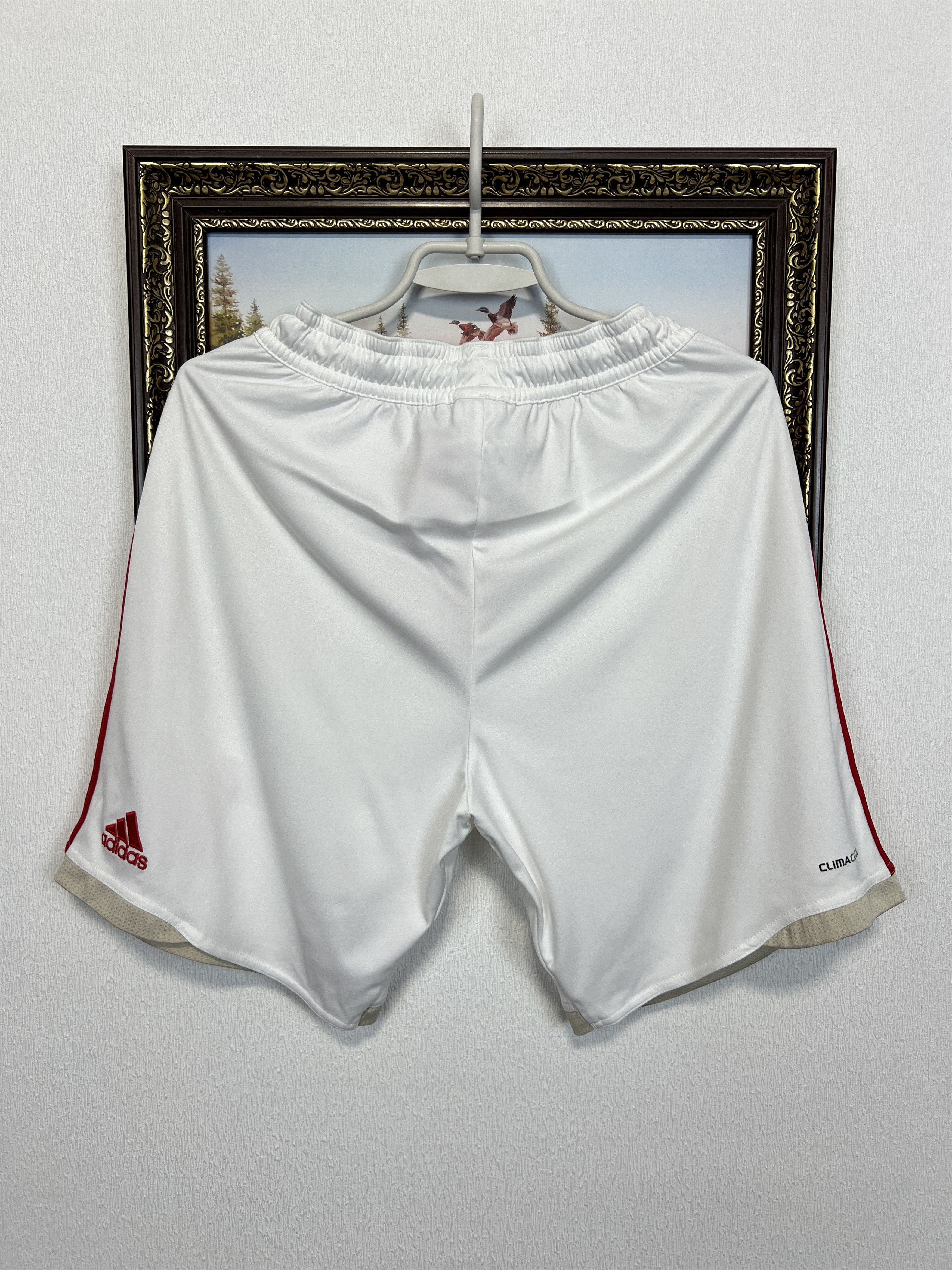 Adidas Bayer 04 Leverkusen Football Shorts Soccer PLayer Issue Size US 32 / EU 48 - 9 Thumbnail