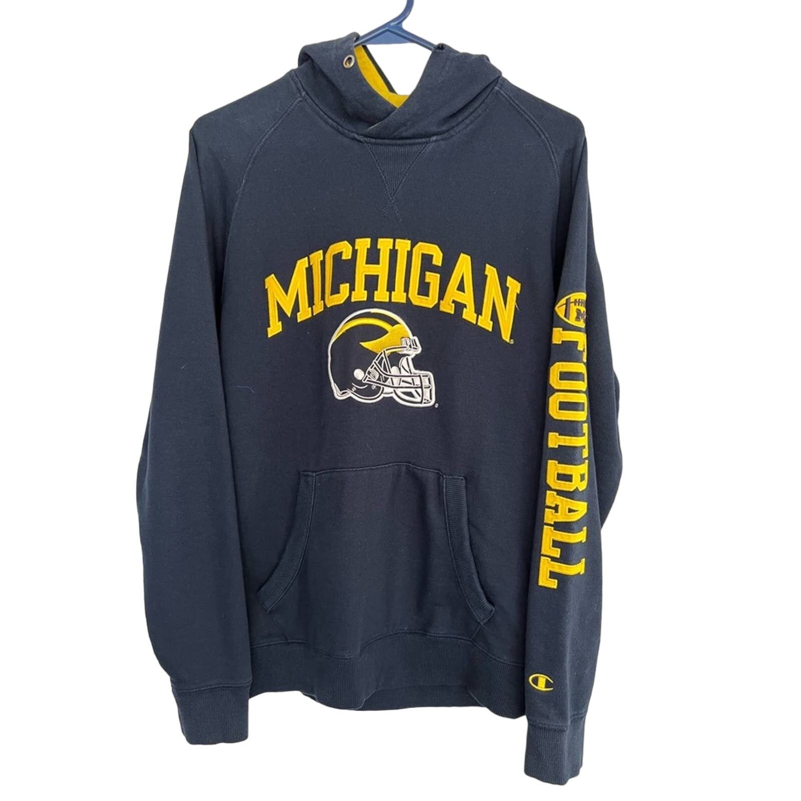 Champion Vintage Champion Michigan Hoodie Embroidered Wolverines Size US M / EU 48-50 / 2 - 1 Thumbnail