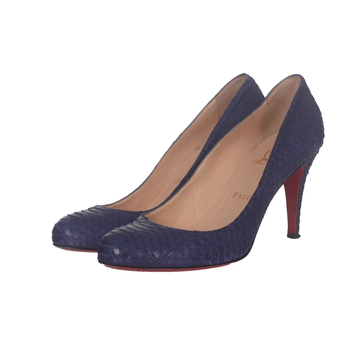 Christian Louboutin CL Heels 37.5 801353 Size US 6.5 / IT 36.5 - 1 Thumbnail