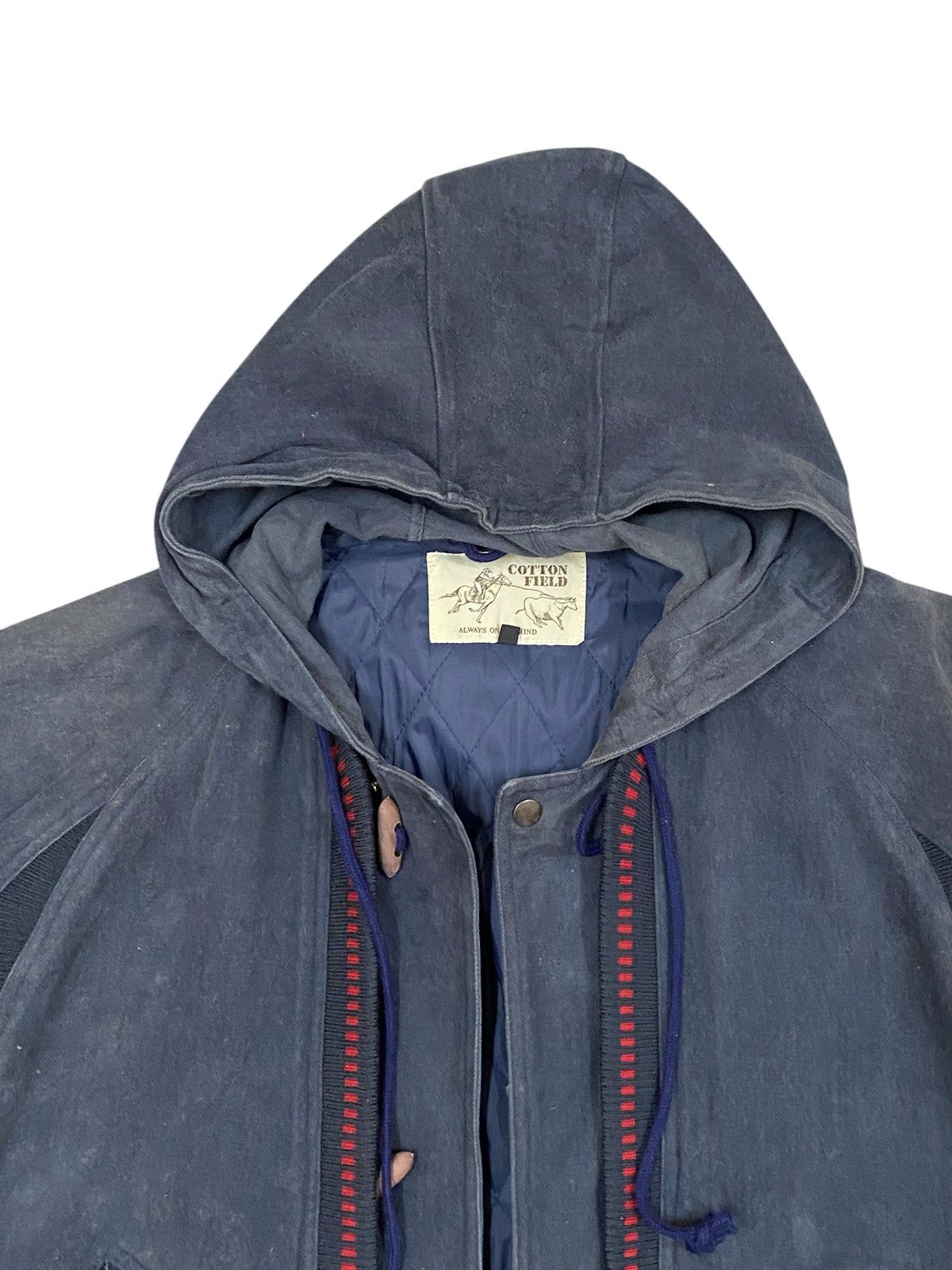 Vintage Vtg Active Jacket - Cotton Field Size US L / EU 52-54 / 3 - 6 Thumbnail