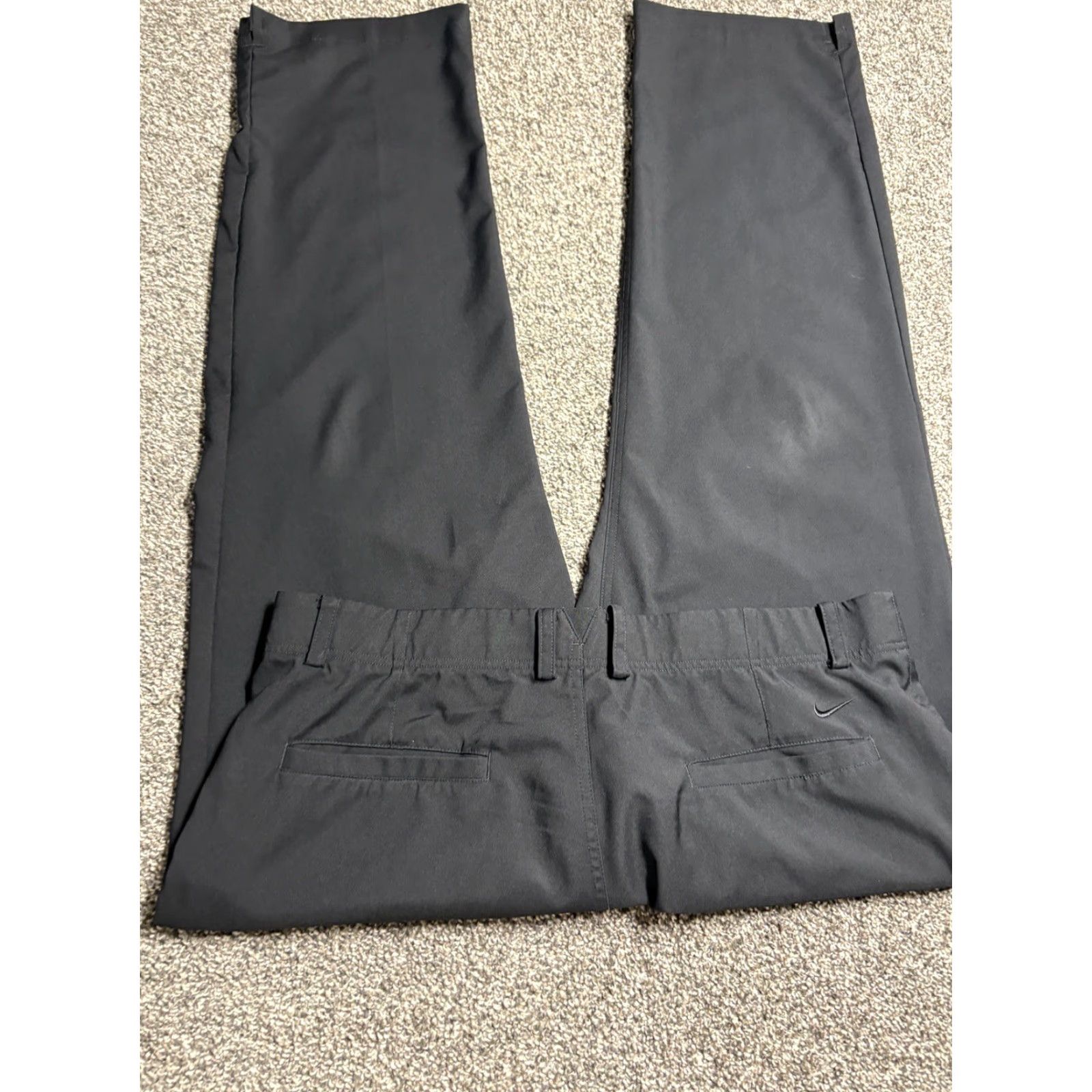 Nike Nike Pants Mens 38x30 Black Golf Chino Performance Dri-Fit Stretch AA3318 Size US 38 / EU 54 - 3 Thumbnail