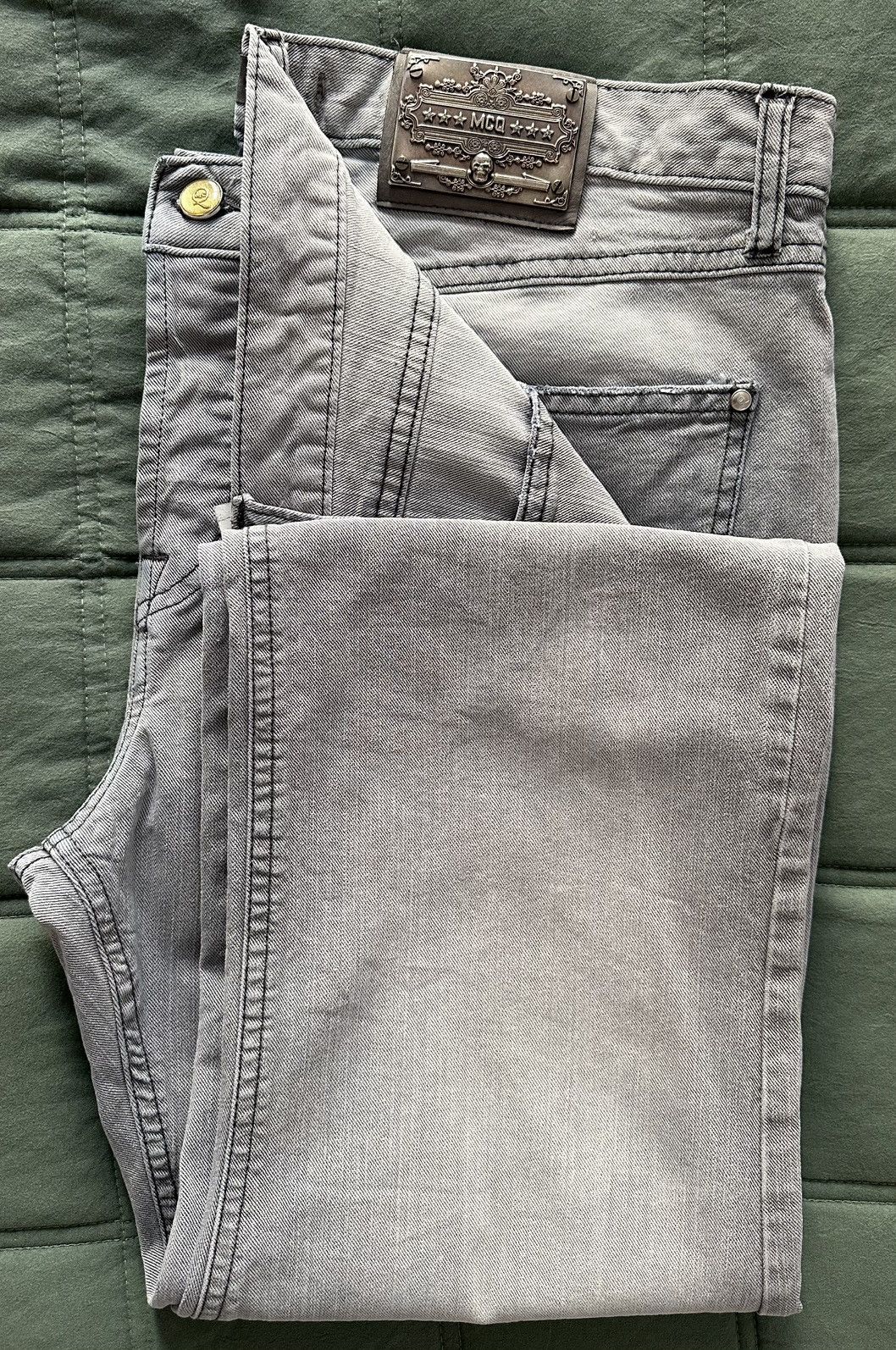 Alexander McQueen Alexander Mcqeen Denim set Size 46L - 2 Thumbnail