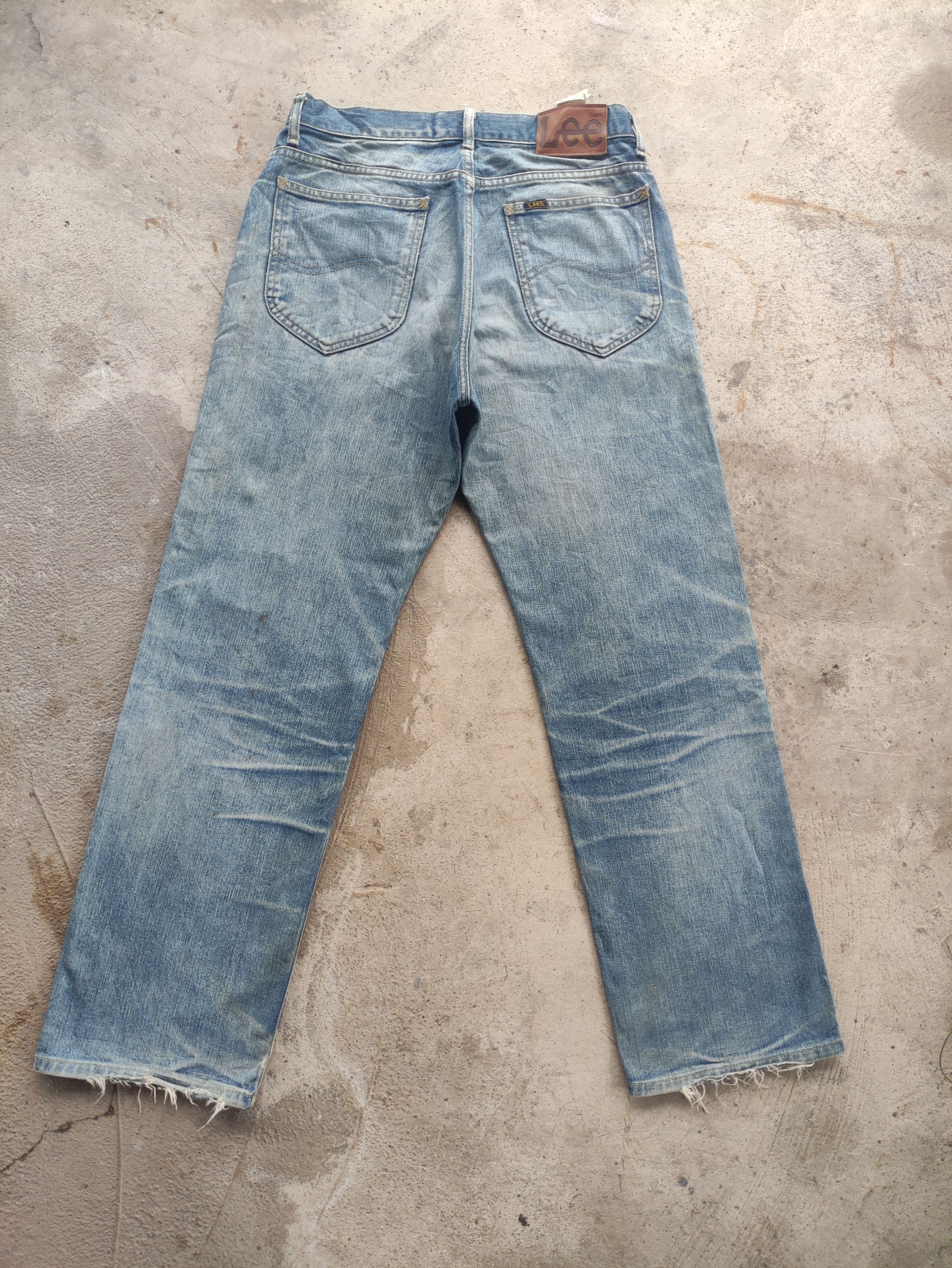 Lee Vintage Lee Distressed Denim Faded Pants W31 Size US 31 - 7 Thumbnail