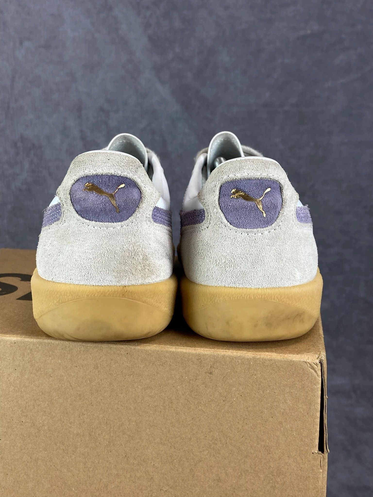 Puma Puma Palermo White Sneakers Size EU 41 Size US 8 / EU 41 - 5 Thumbnail