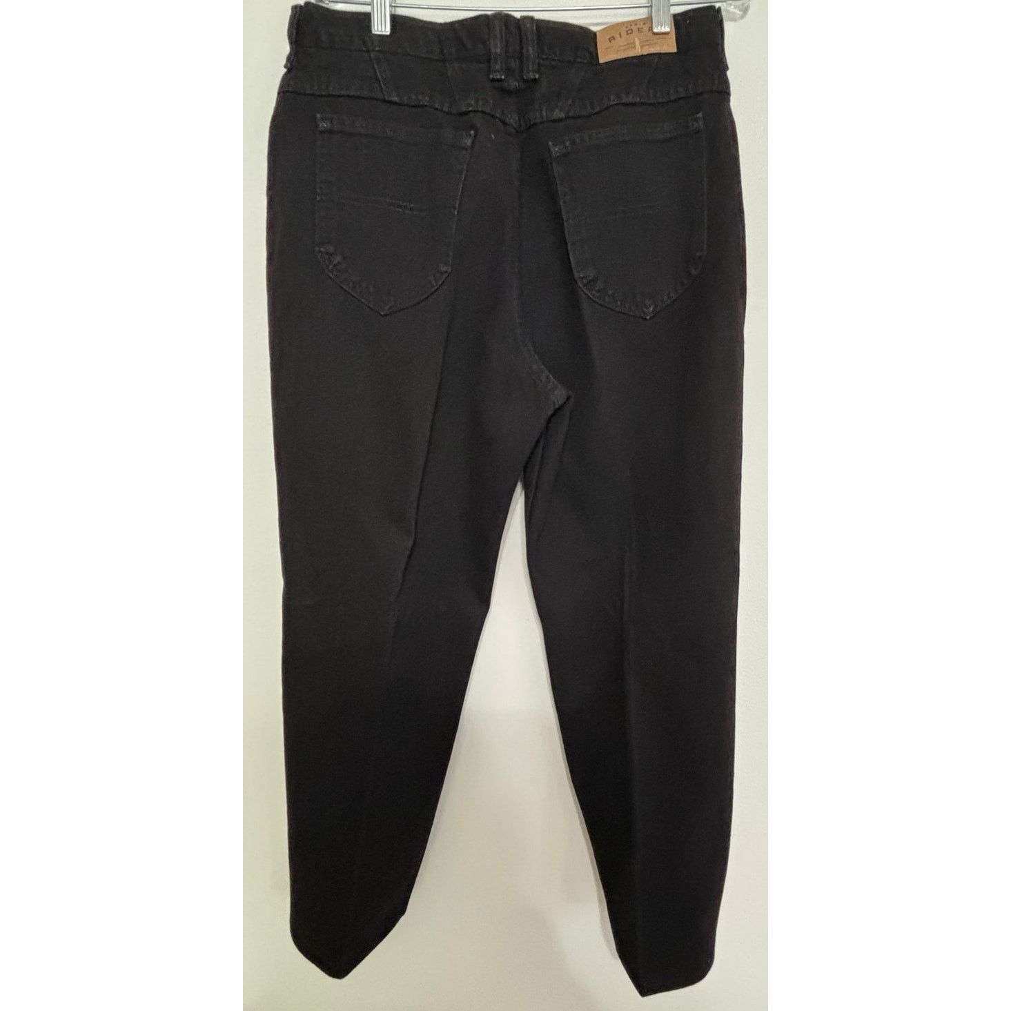 Other Riders Denim Black Jeans Size 14M 100% Cotton Size 36" / US 14 / IT 50 - 2 Thumbnail