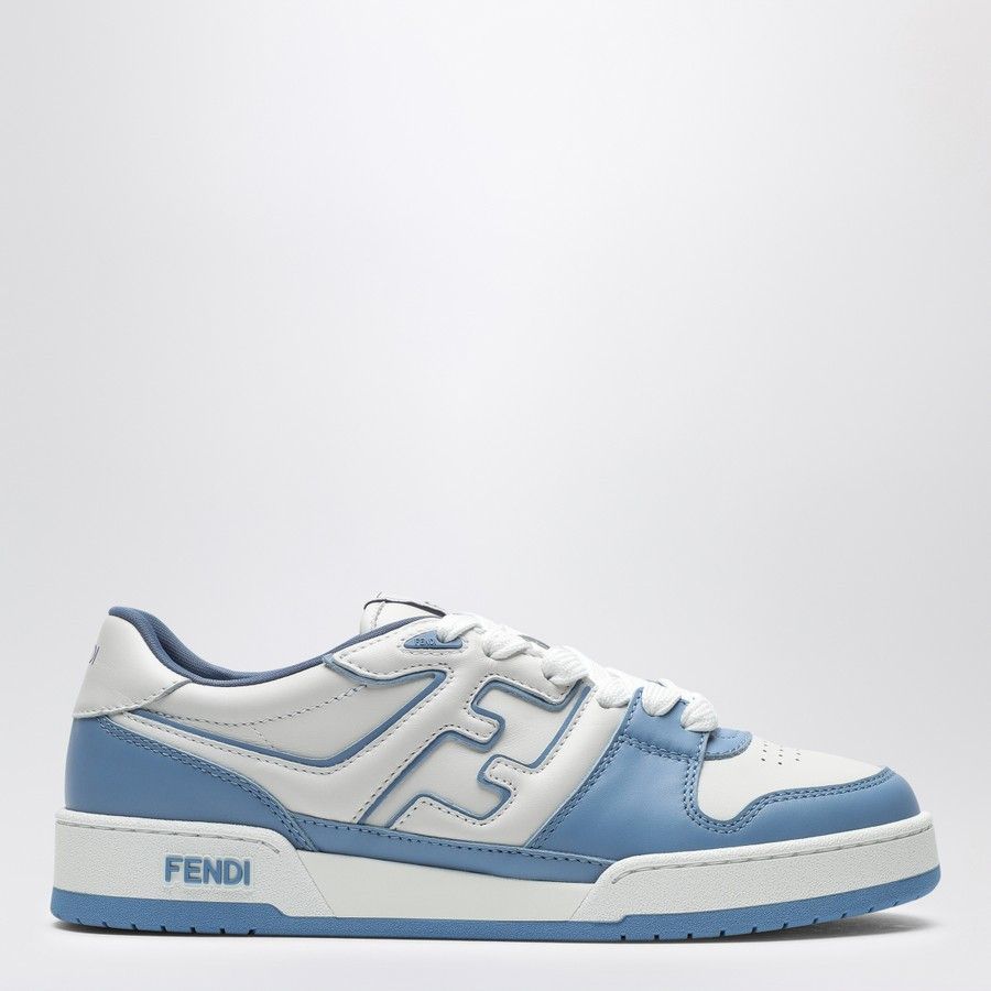 Fendi o1d2blof0824 Match Low Trainer in White & Blue Size US 6.5 / IT 36.5 - 1 Thumbnail