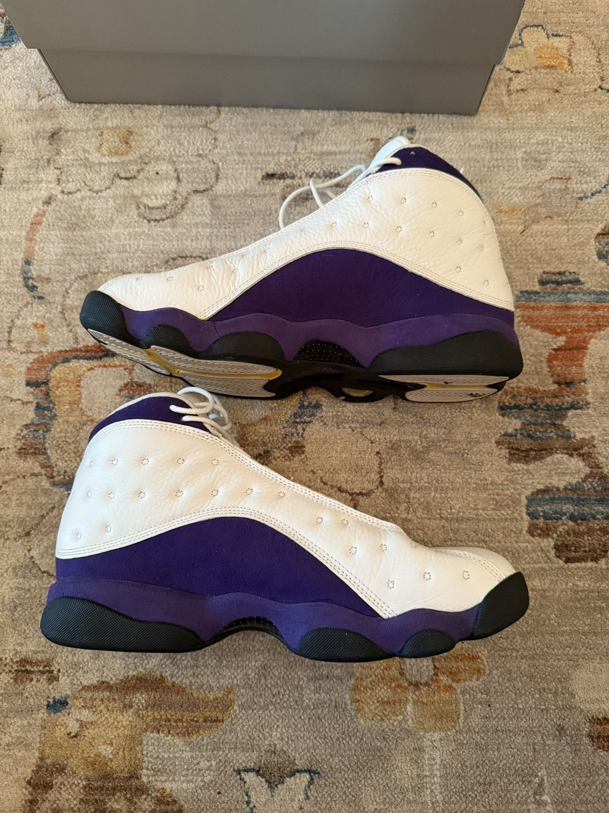 Jordan Brand Jordan 13 lakers Size US 11.5 / EU 44-45 - 3 Thumbnail