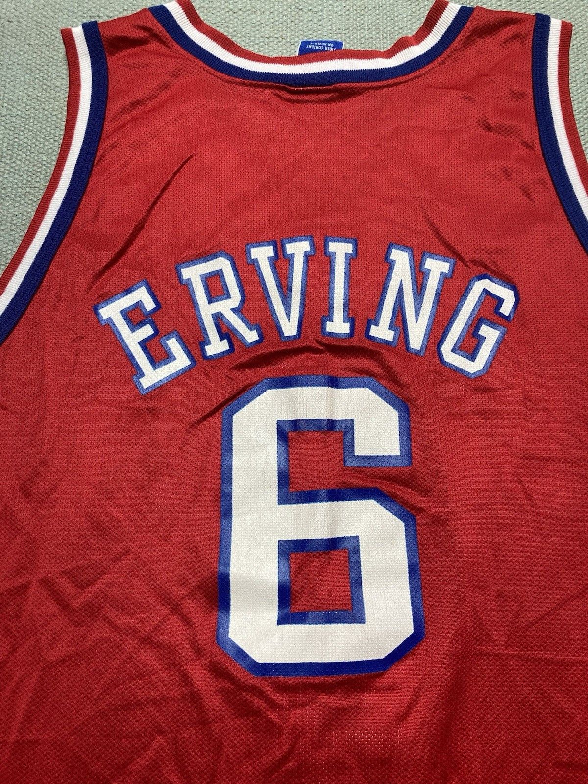 Vintage Julius Dr J Erving 76ers Sixers 50th Champion Jersey 48 XL Size US XL / EU 56 / 4 - 8 Thumbnail