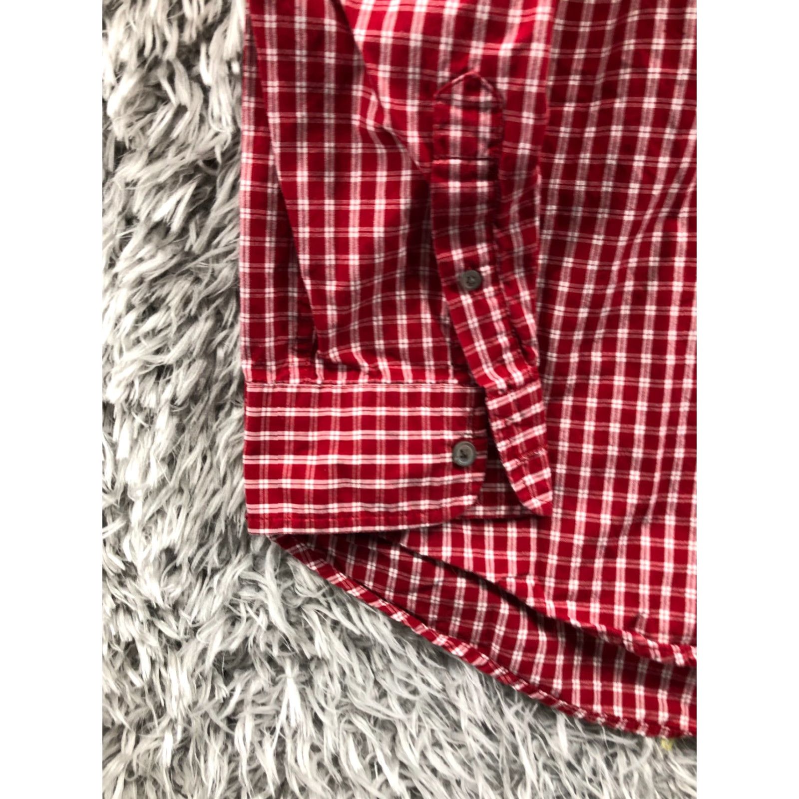 Chaps Chaps Shirt XL Mens Long Sleeve Button Down Collar Red Plaid Size US XL / EU 56 / 4 - 2 Thumbnail