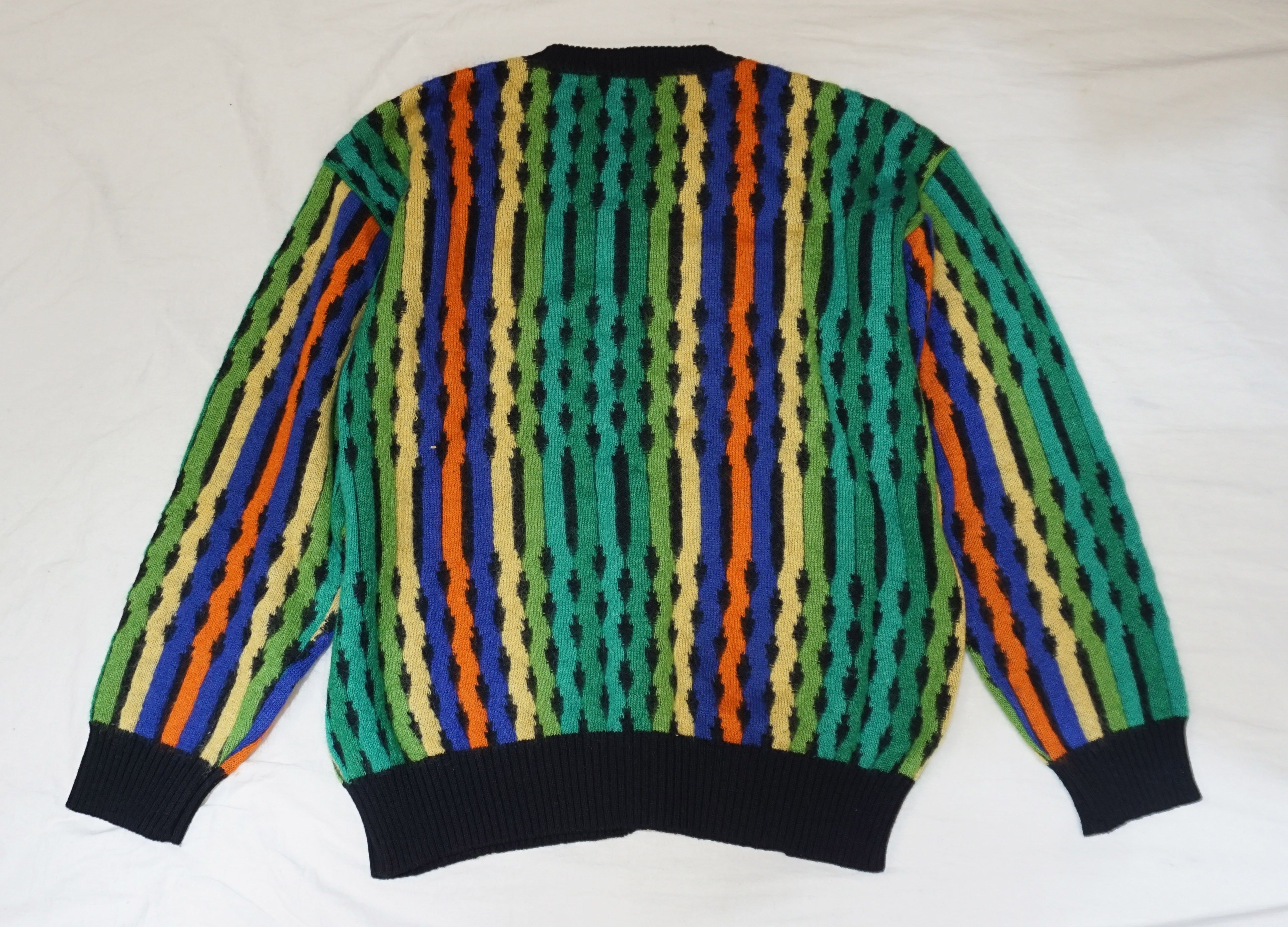 Issey Miyake Early 90's Issey Miyake Knit Cardigan Size US M / EU 48-50 / 2 - 4 Thumbnail